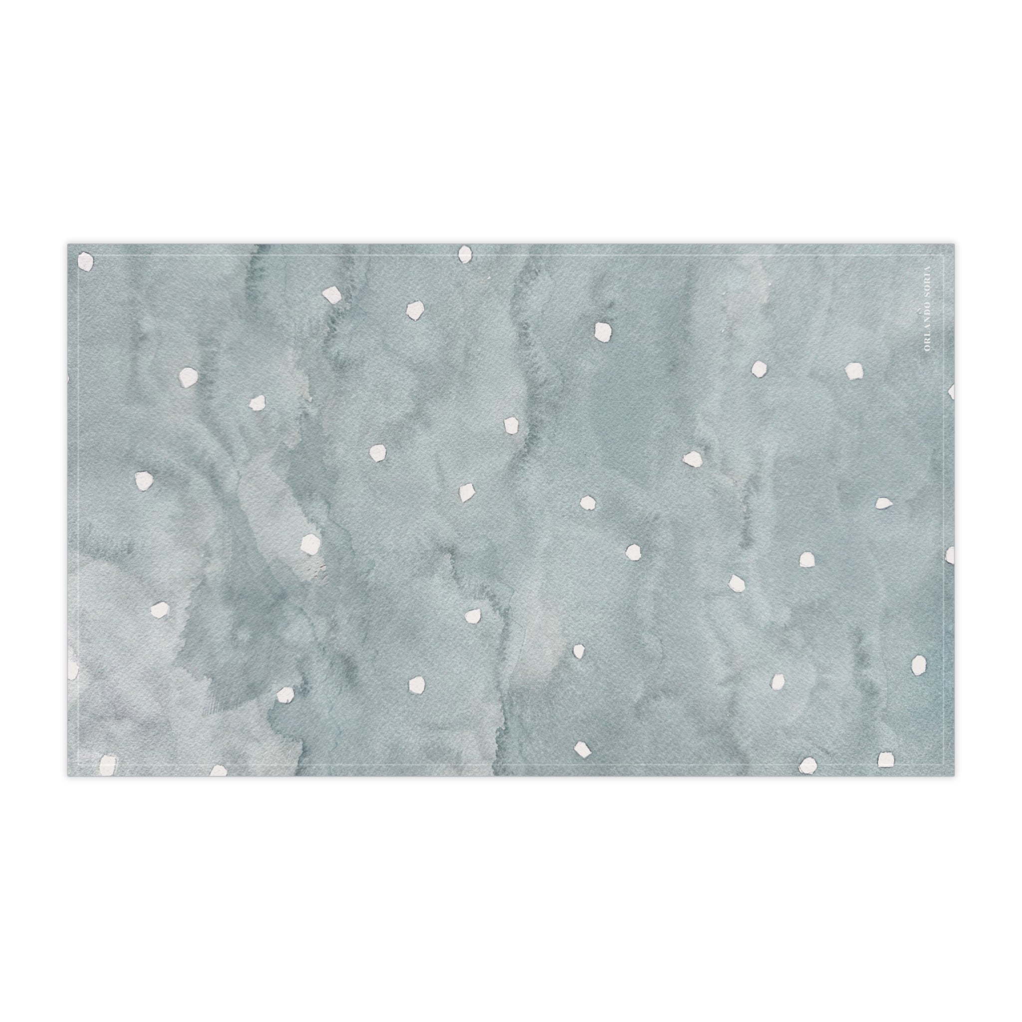 Snow Tea Towel