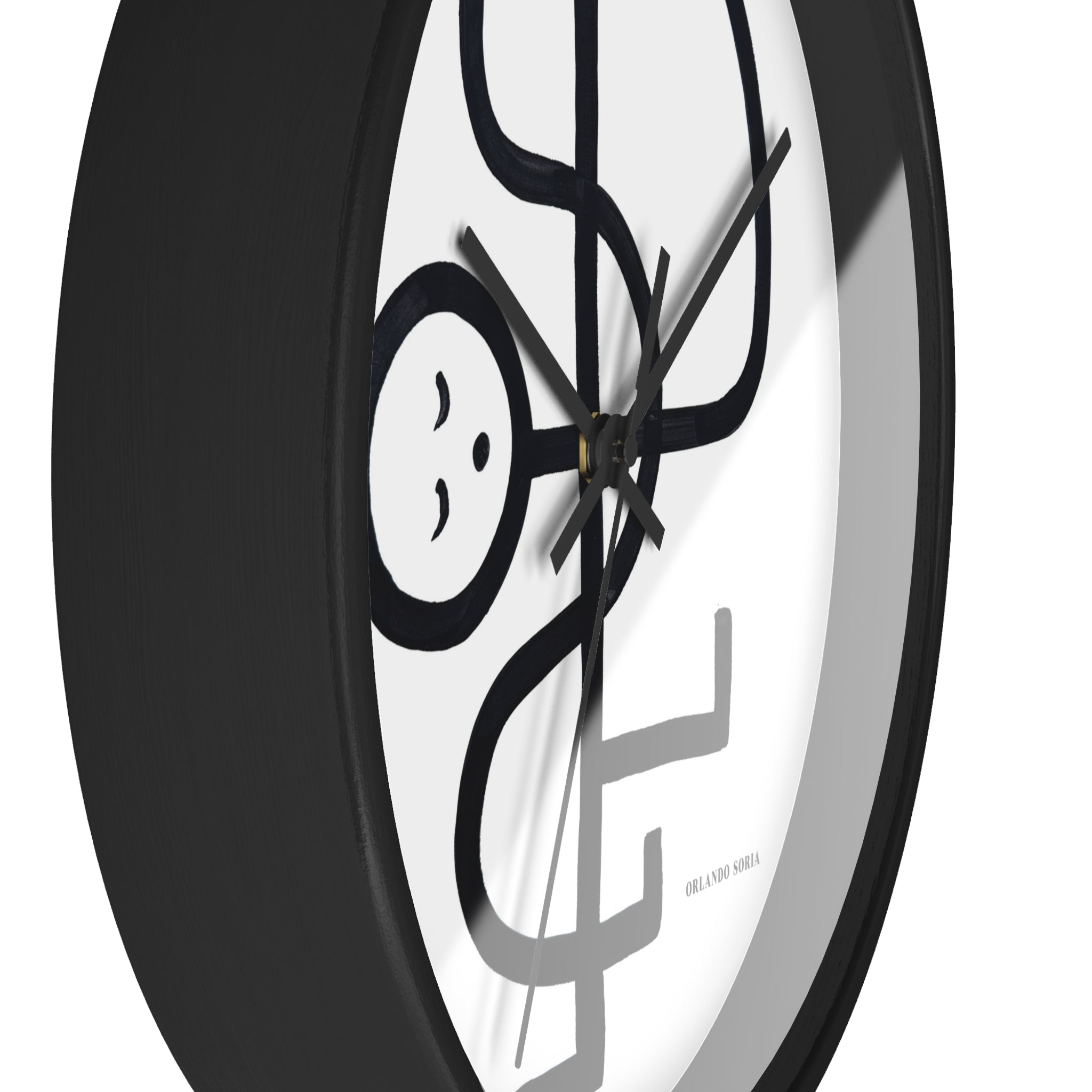 Chaotic Wall Clock