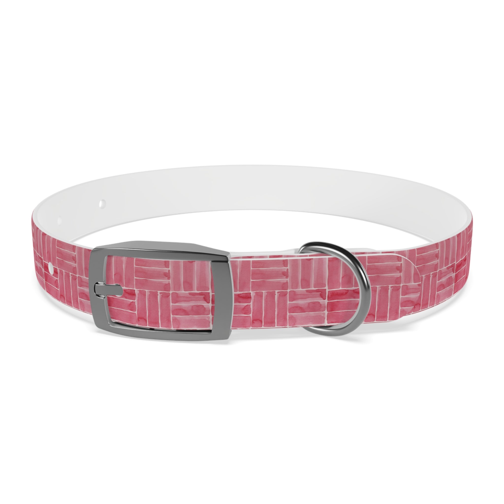 Berry Weave Dog Collar