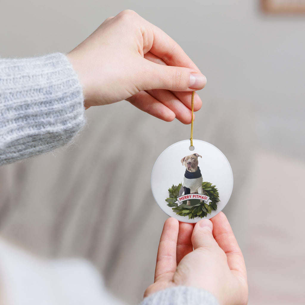 Merry Pitmas Ornament