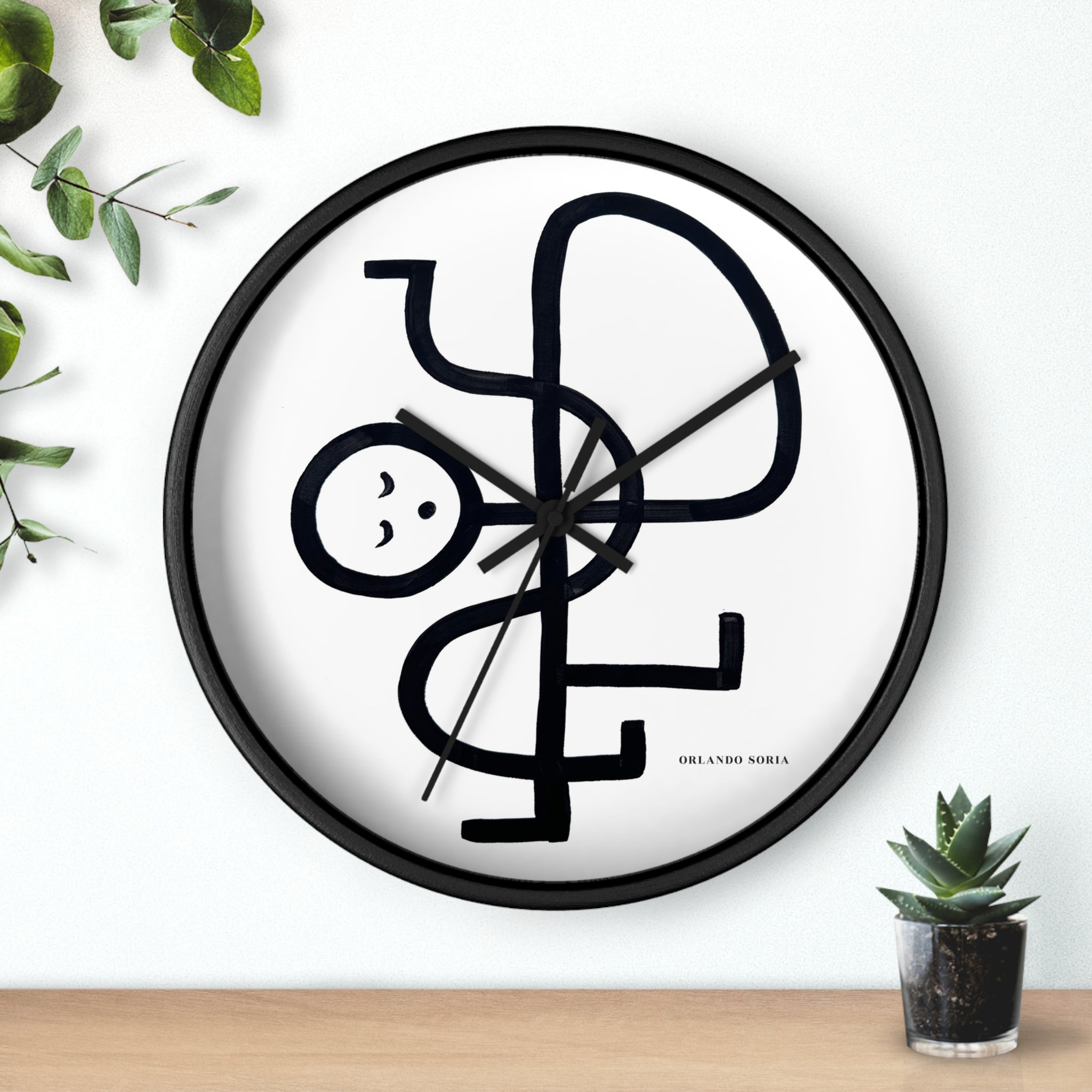 Chaotic Wall Clock