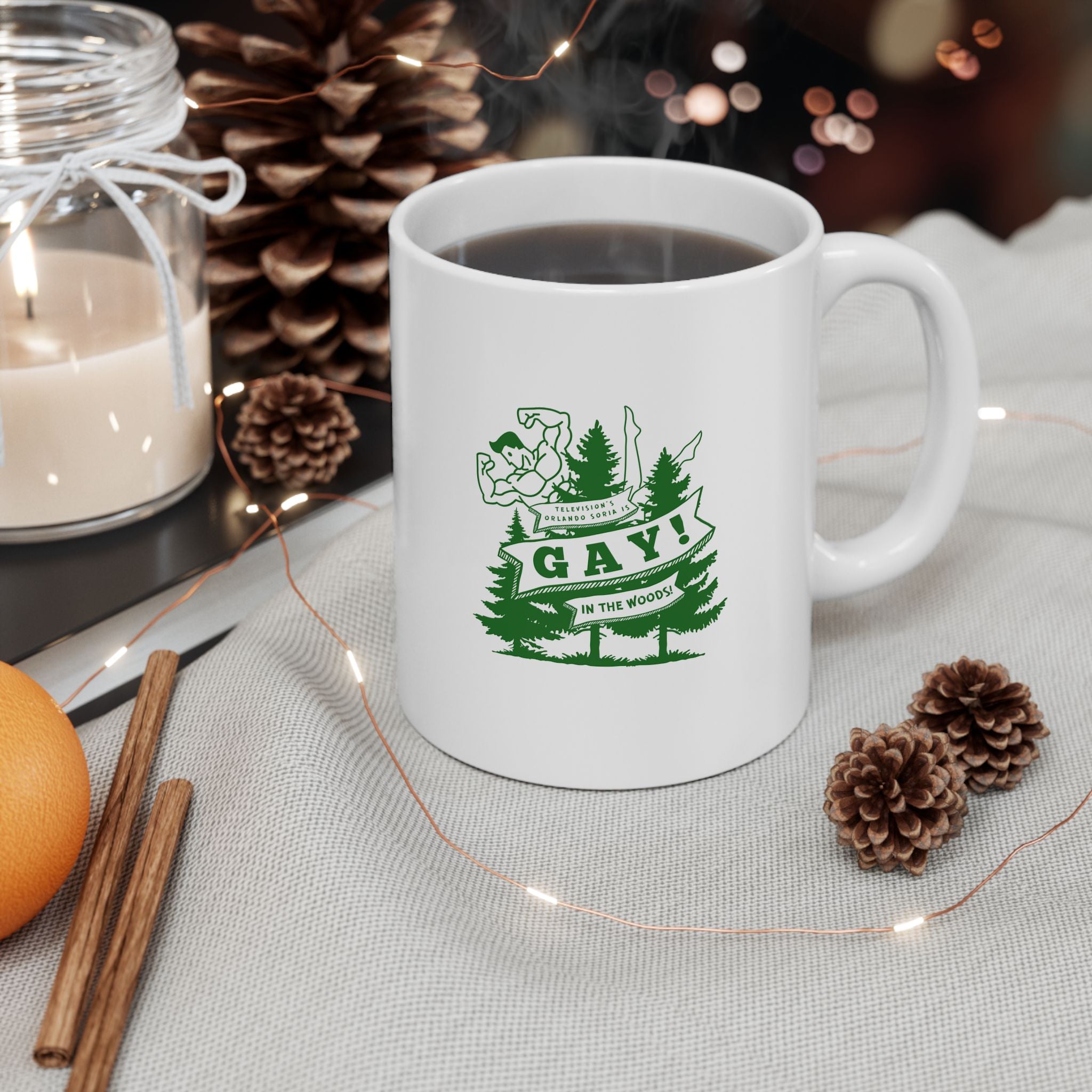 Gay In The Woods Gay Mug