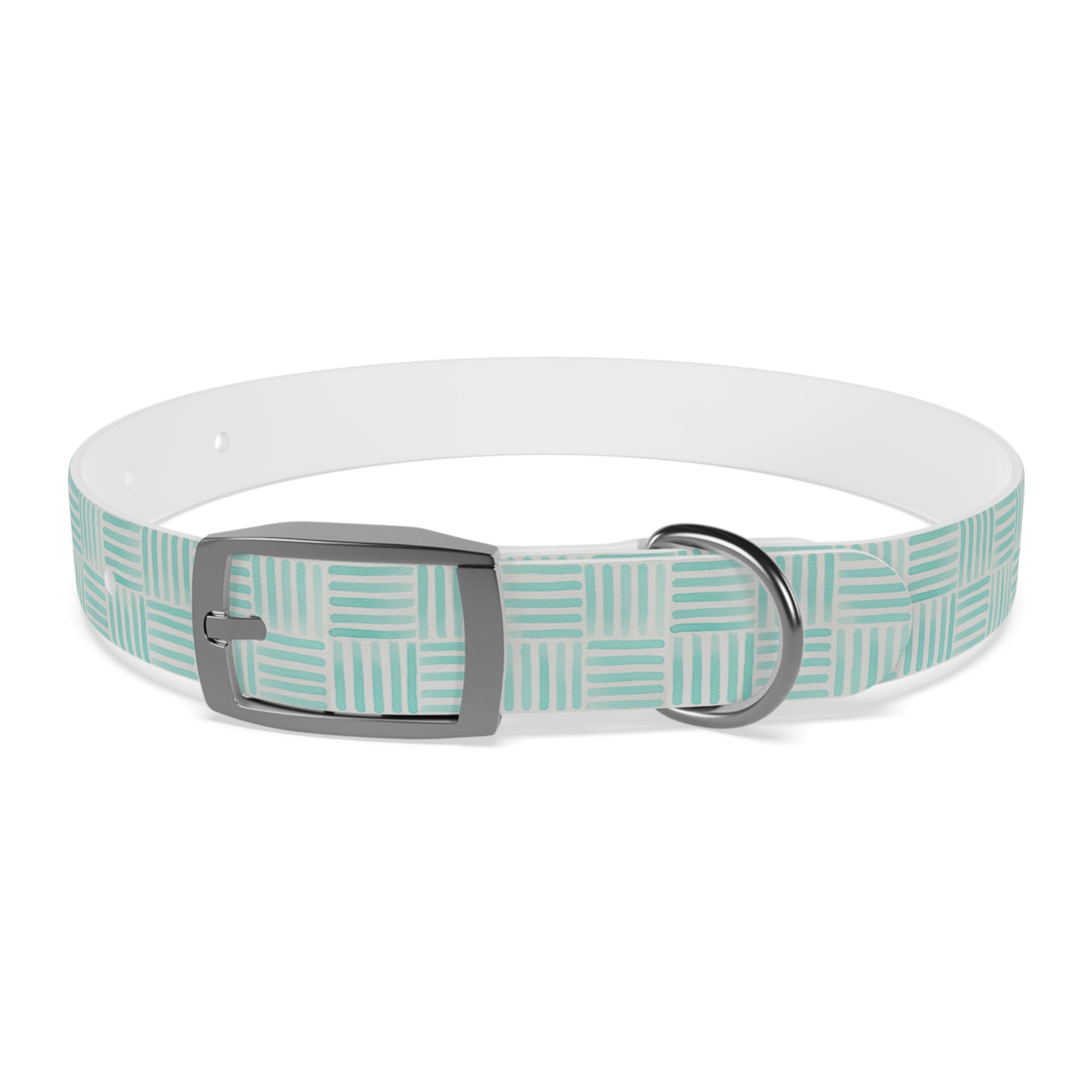 Frosty Weave Dog Collar