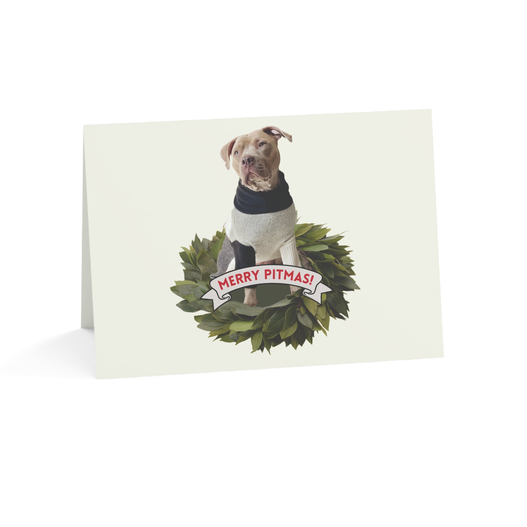 Merry Pitmas Greeting Card