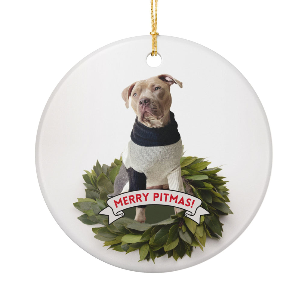 Merry Pitmas Ornament