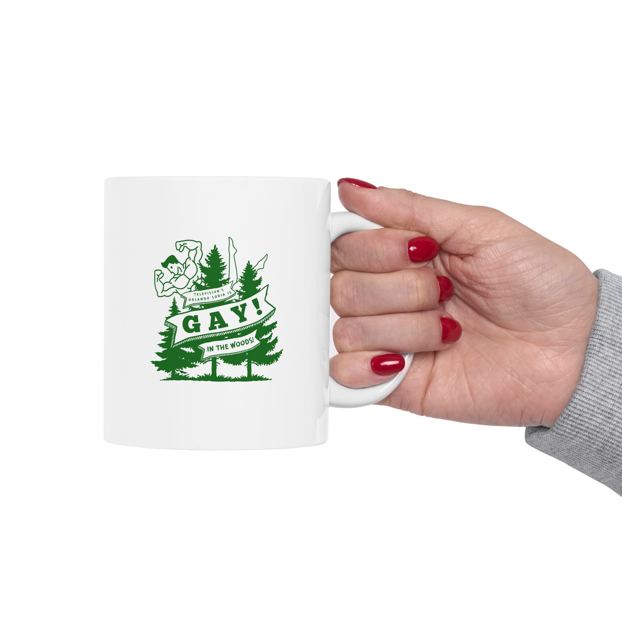 Gay In The Woods Gay Mug
