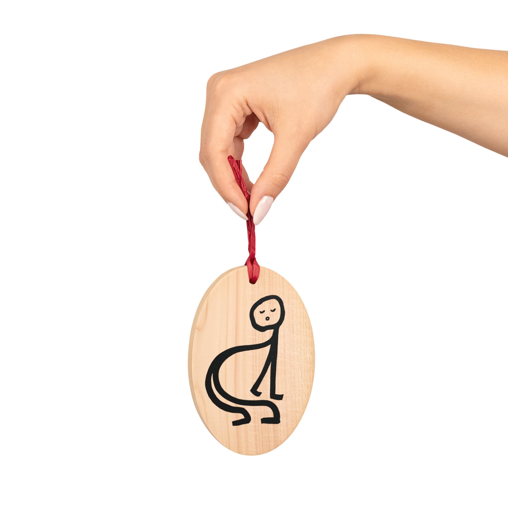 Wiggle People Christmas Tree Ornament, Laid Back