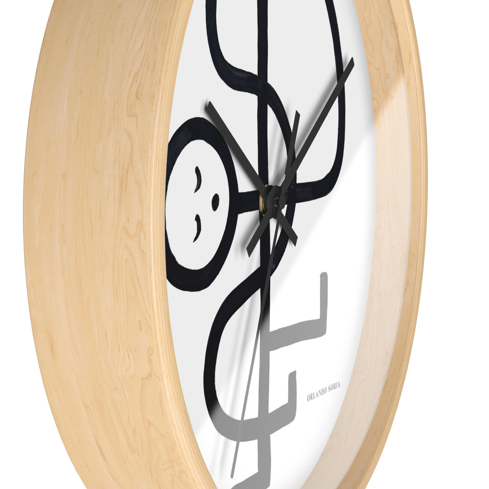 Chaotic Wall Clock