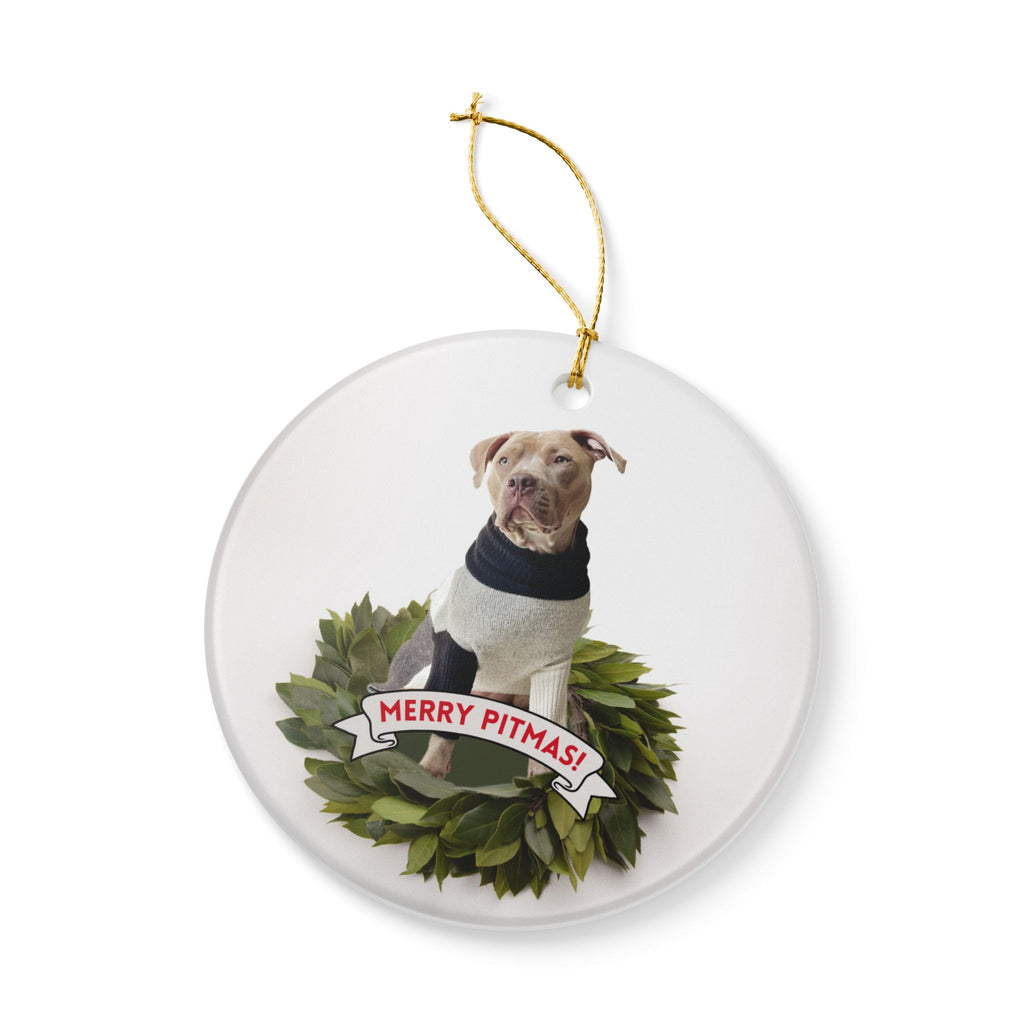 Merry Pitmas Ornament