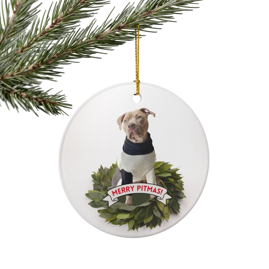 Merry Pitmas Ornament