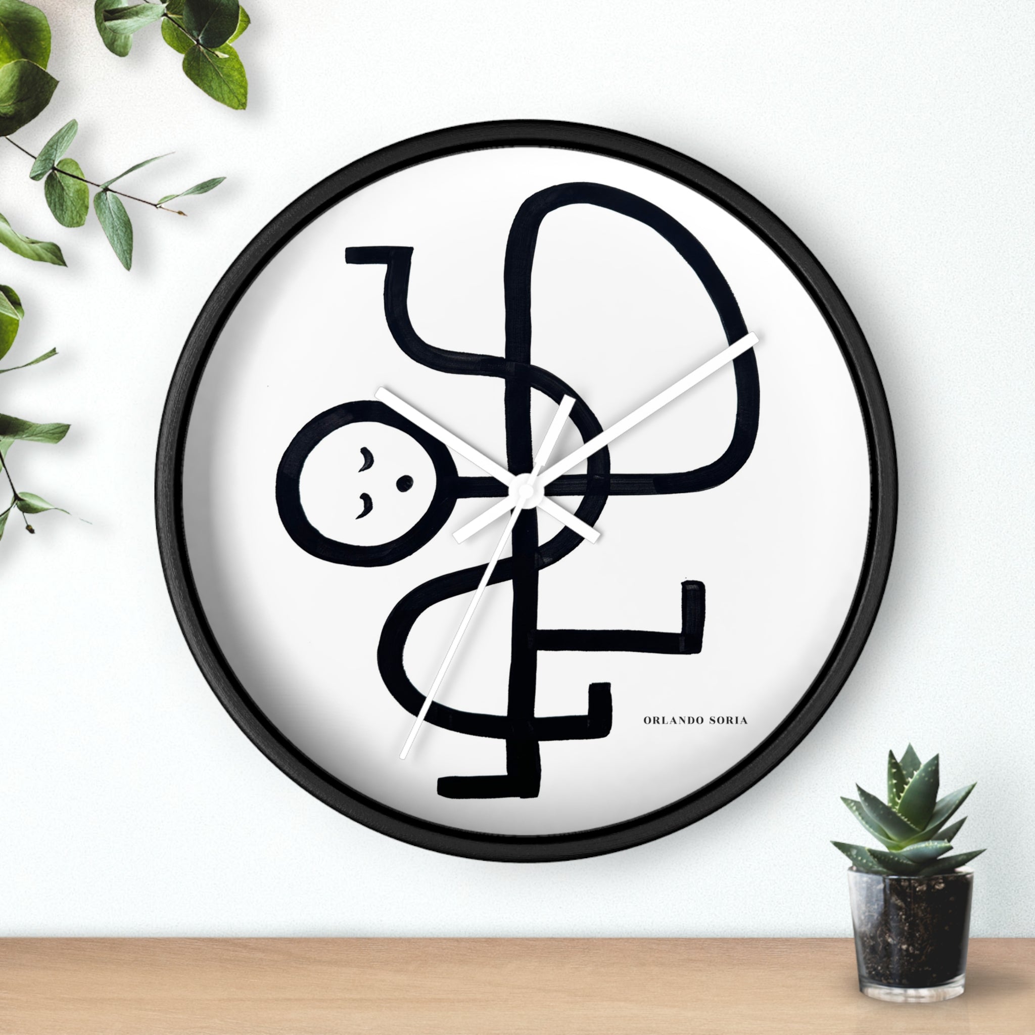Chaotic Wall Clock
