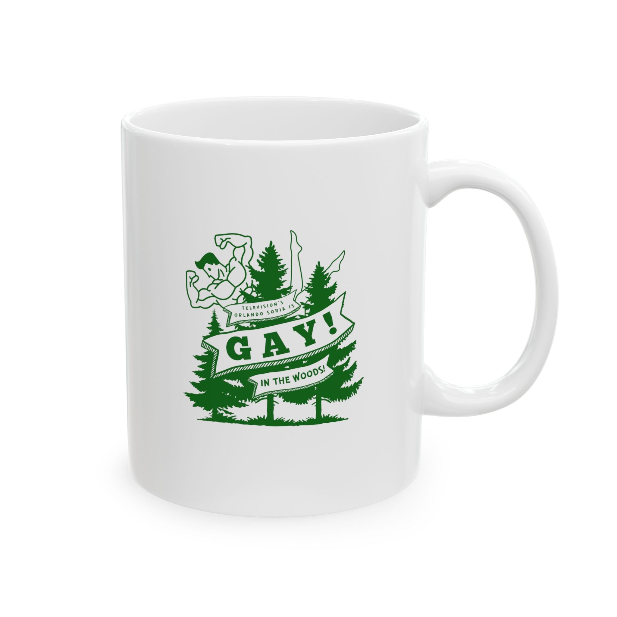 Gay In The Woods Gay Mug