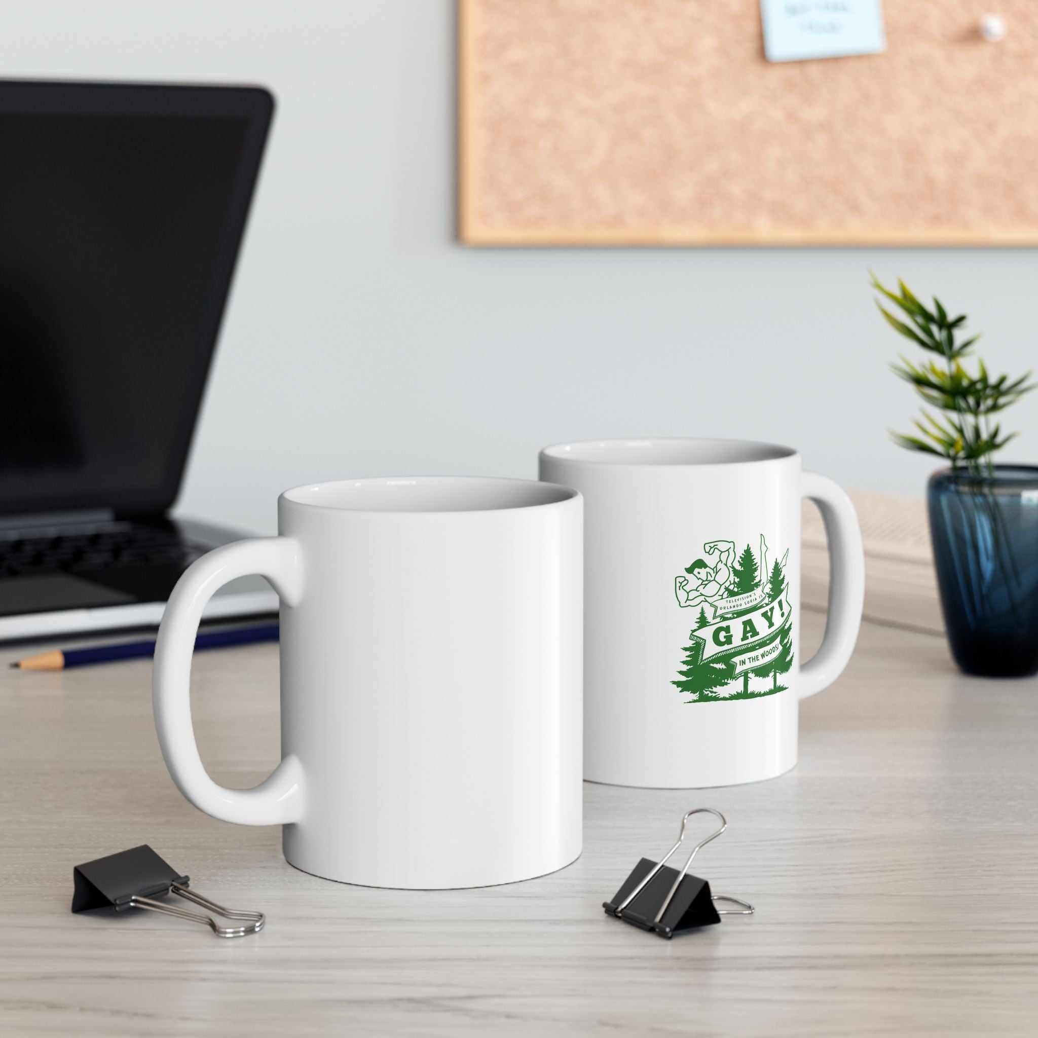 Gay In The Woods Gay Mug