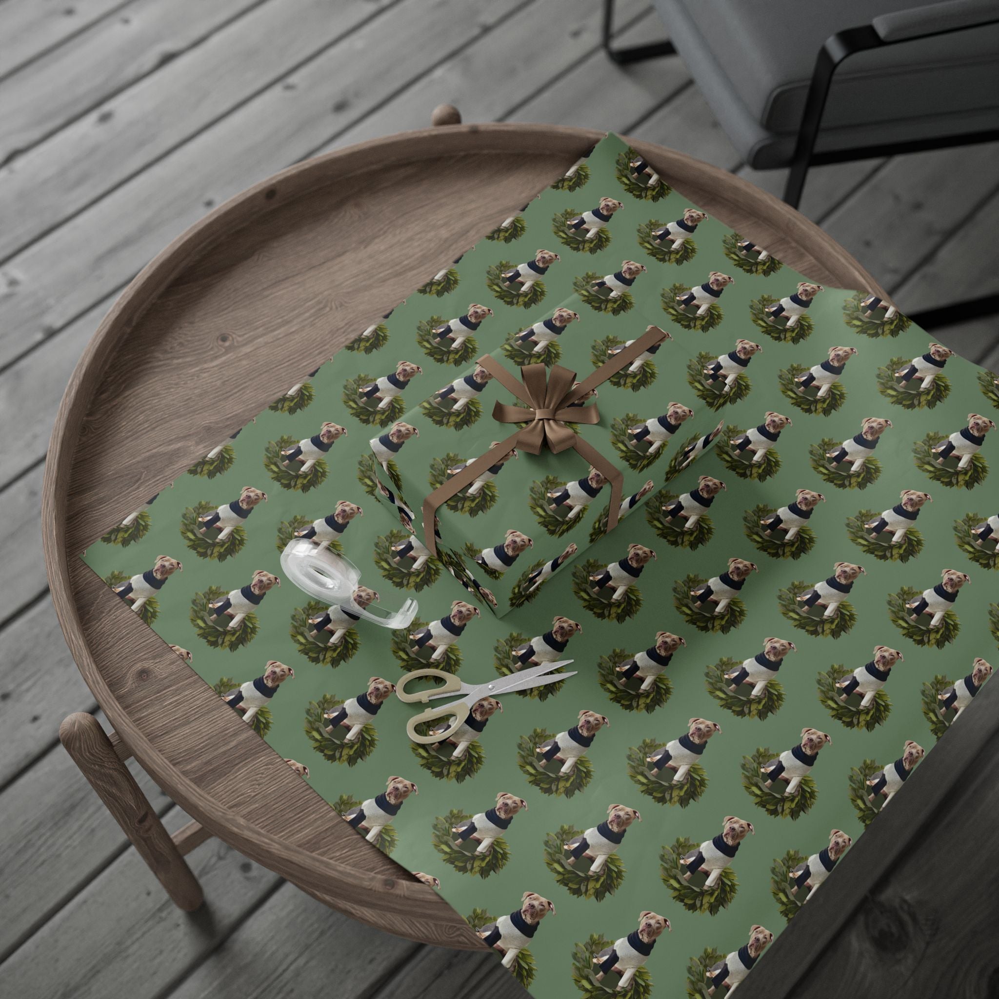 Pitbull Wrapping Paper
