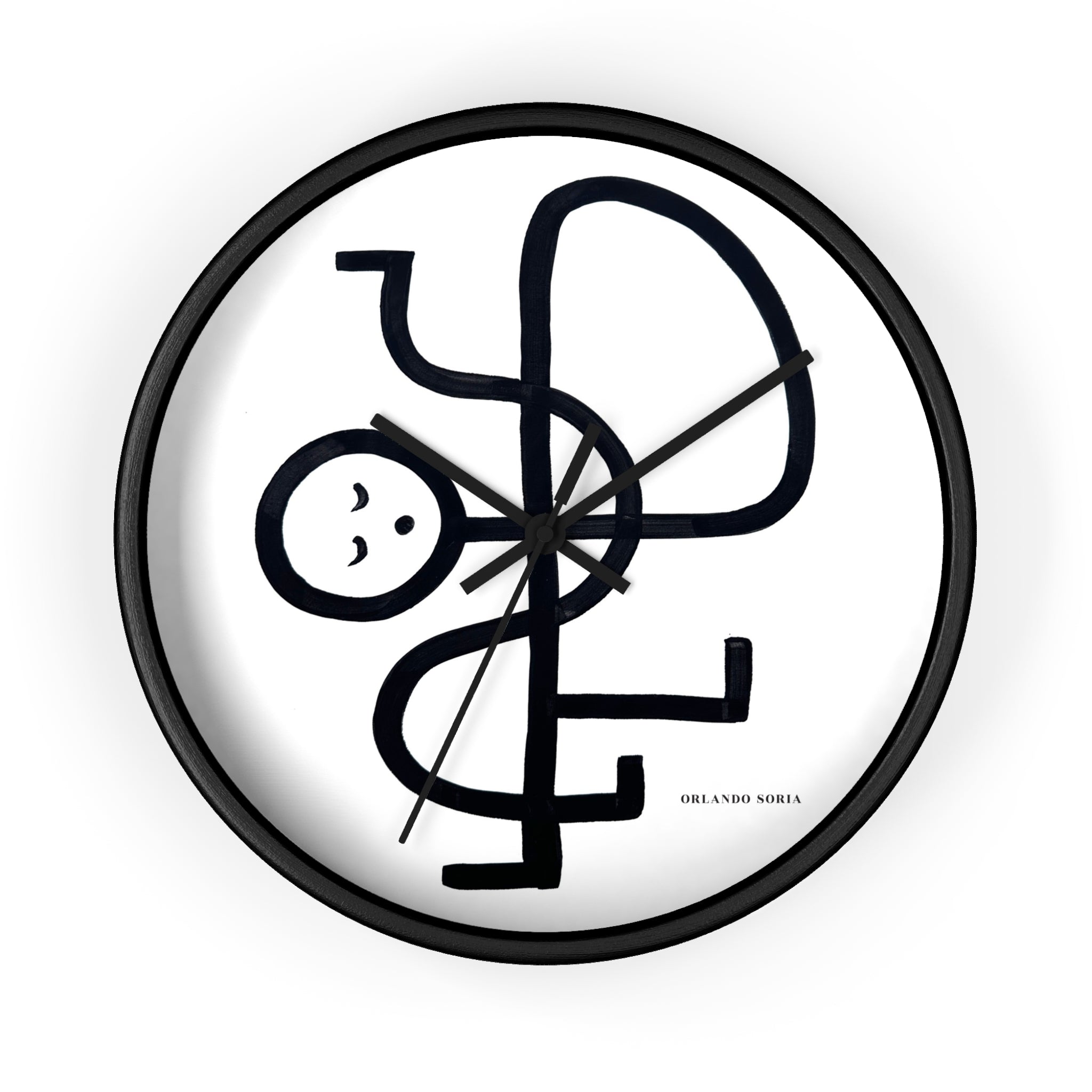 Chaotic Wall Clock