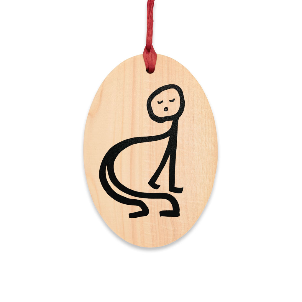 Wiggle People Christmas Tree Ornament, Laid Back