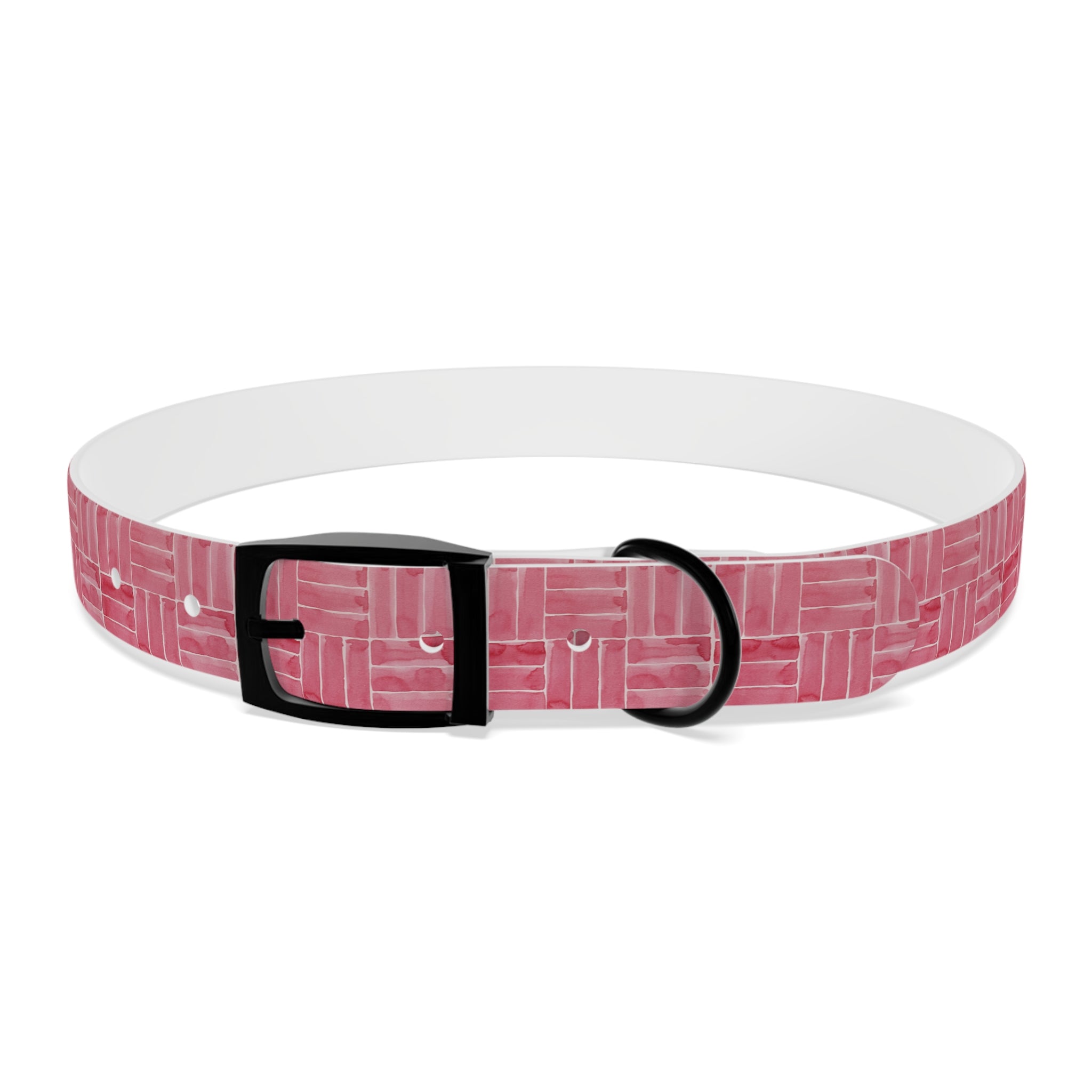 Berry Weave Dog Collar