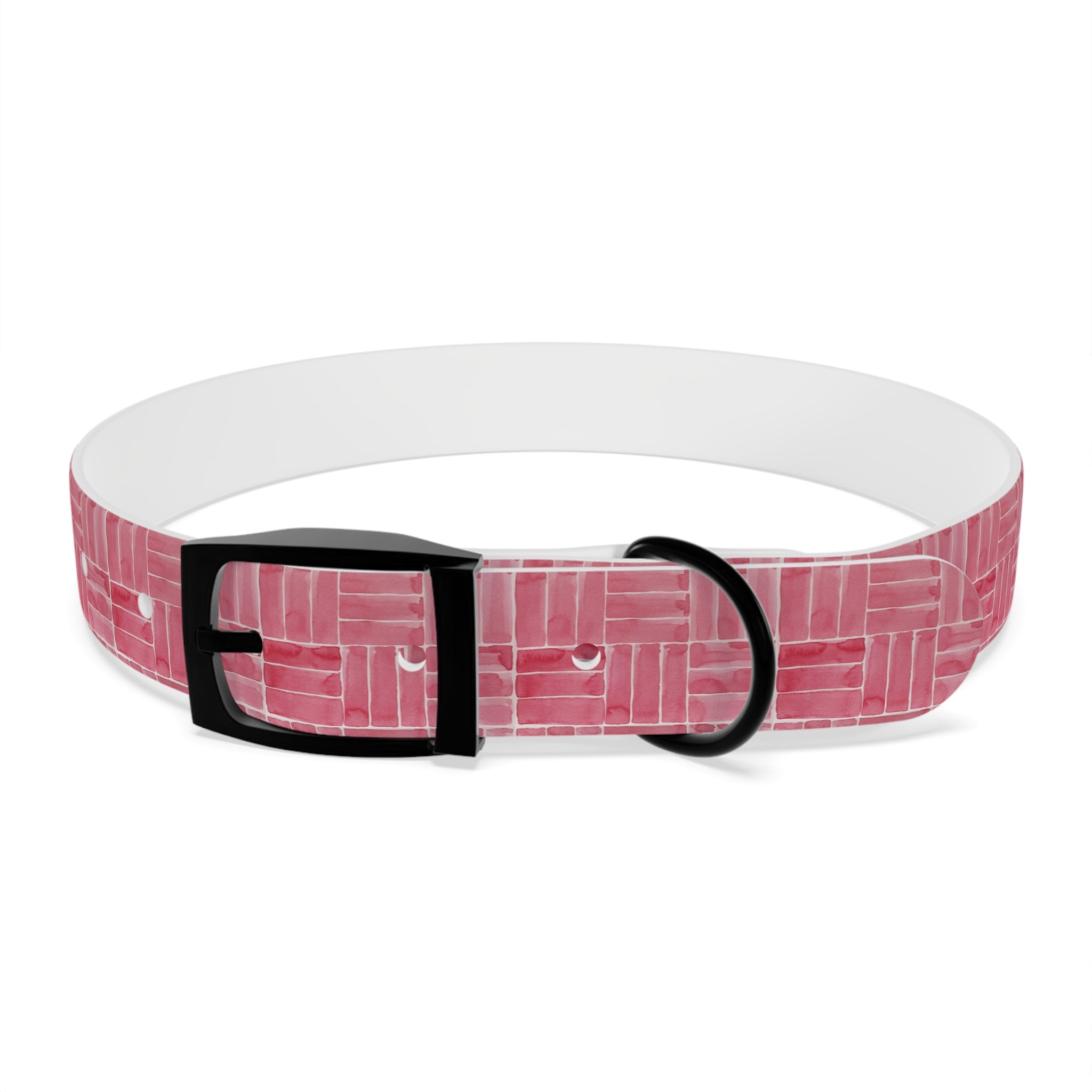 Berry Weave Dog Collar