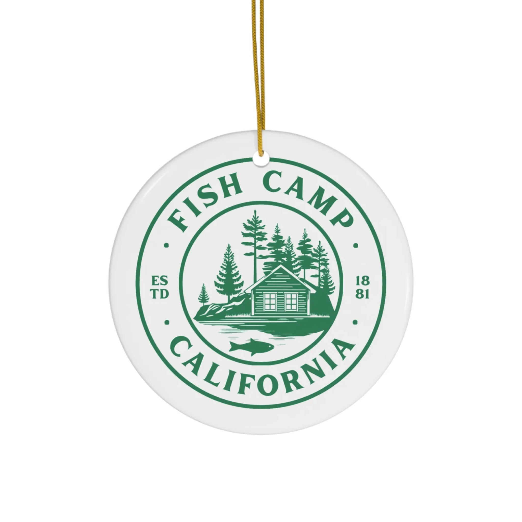 Fish Camp Ornament