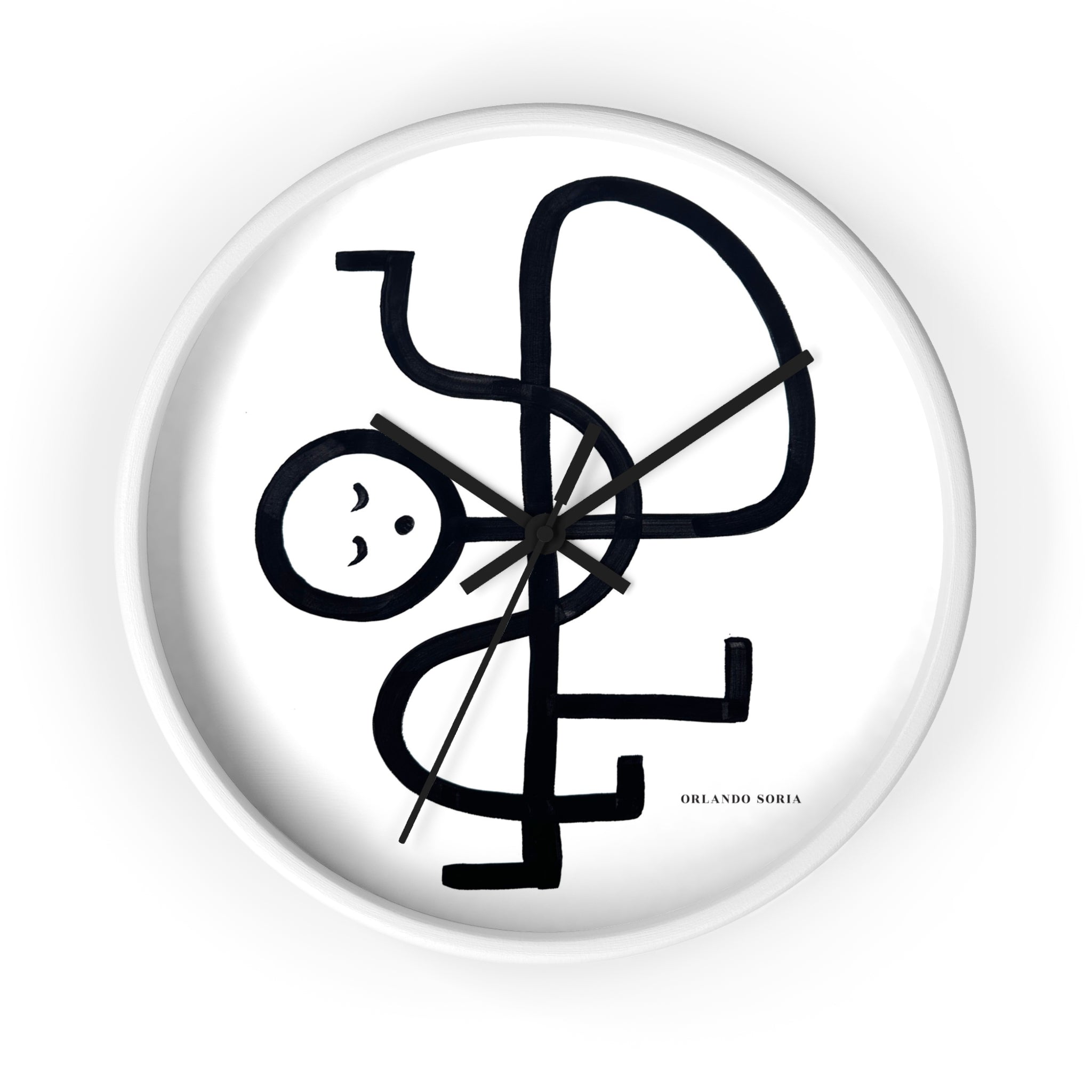 Chaotic Wall Clock