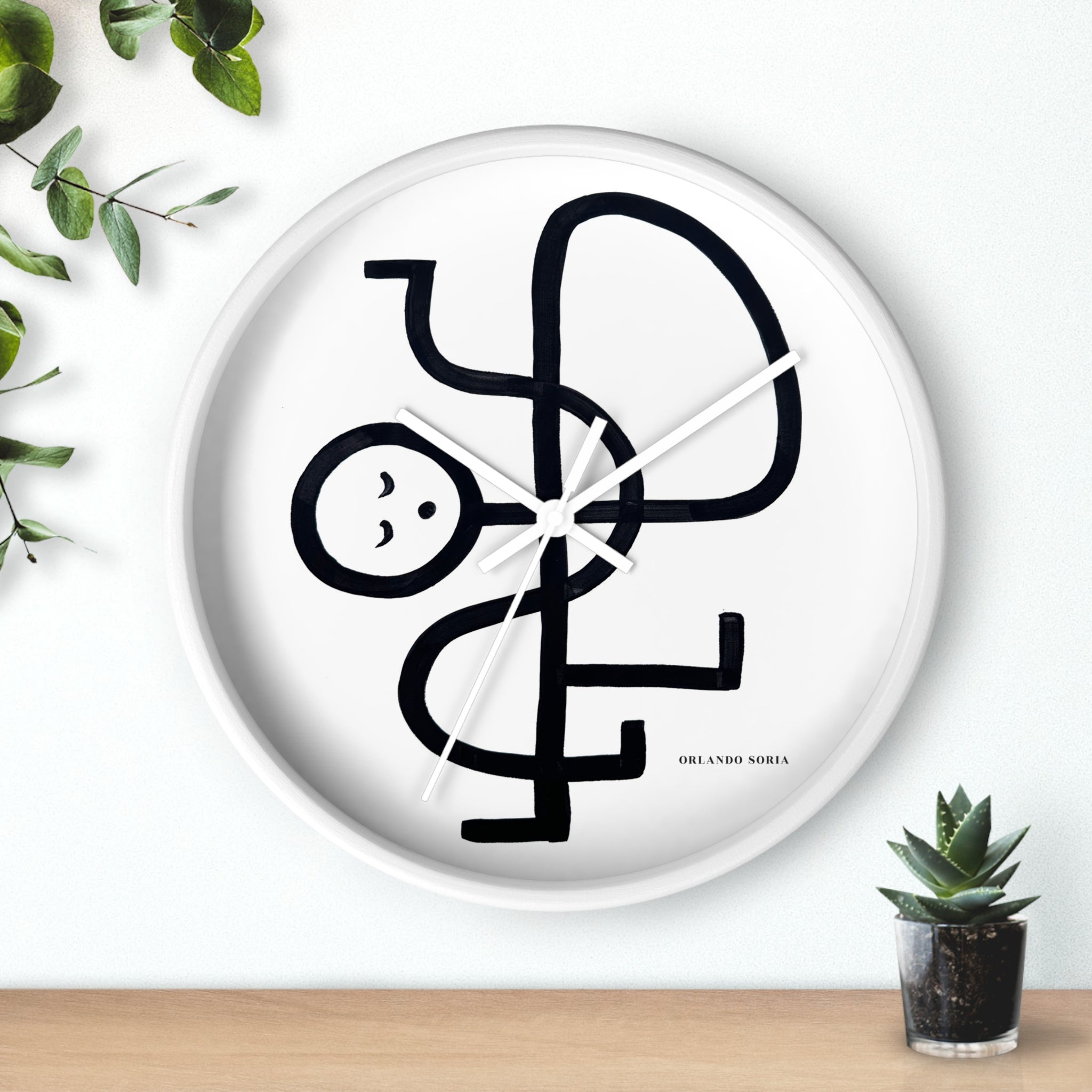 Chaotic Wall Clock
