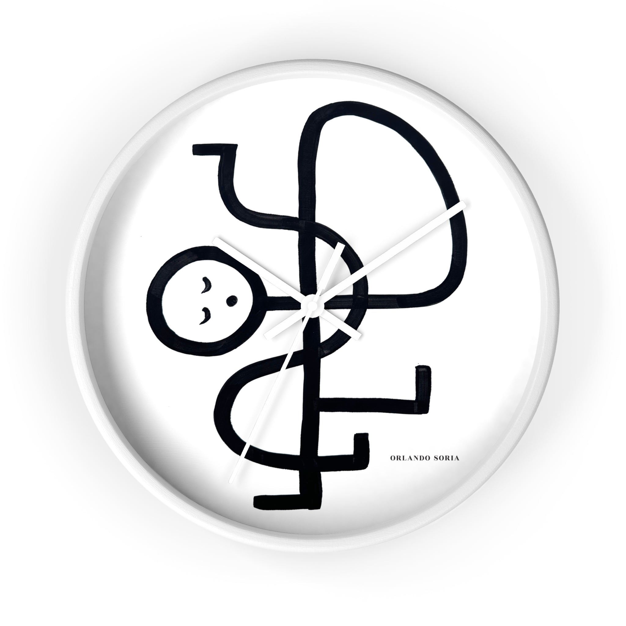 Chaotic Wall Clock