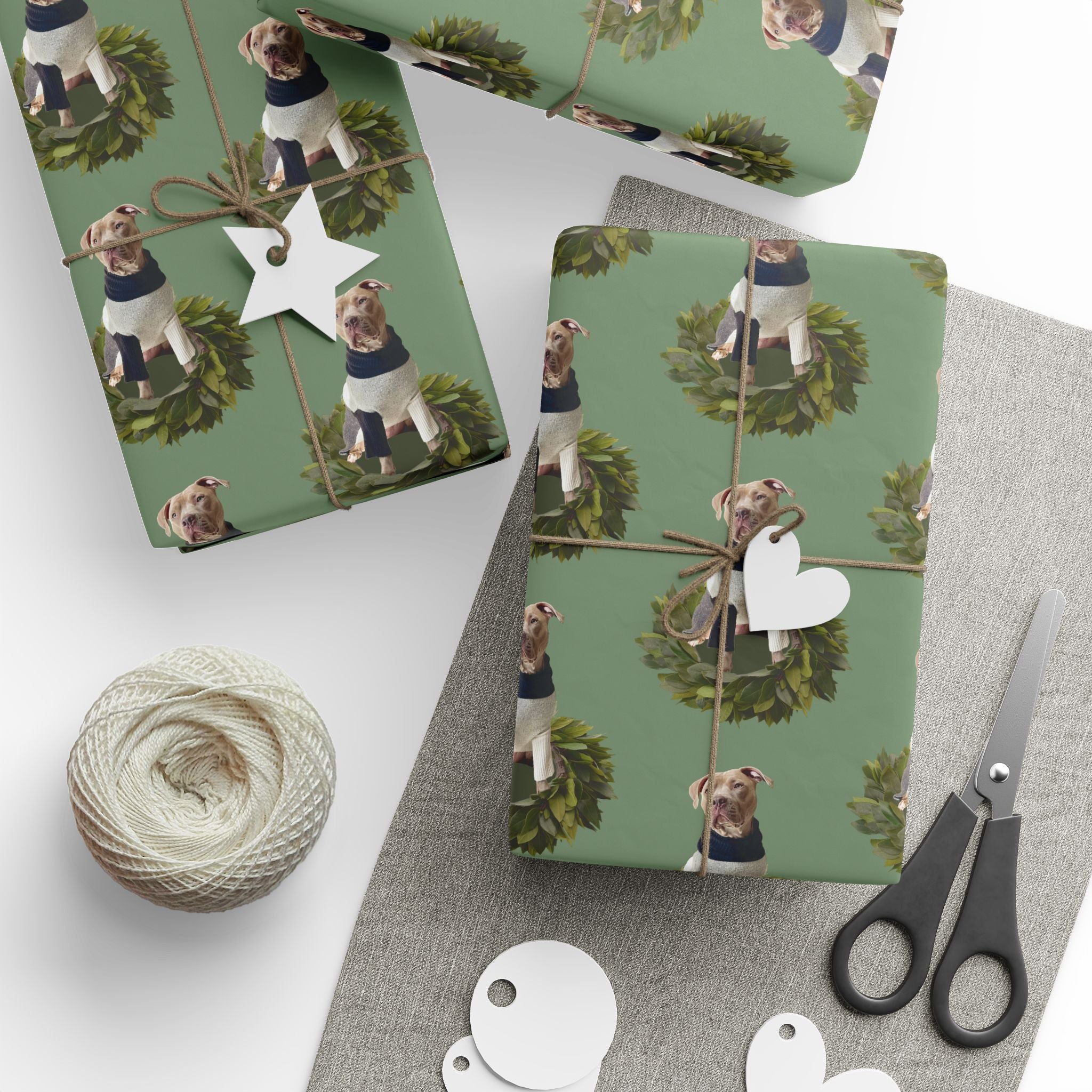Pitbull Wrapping Paper