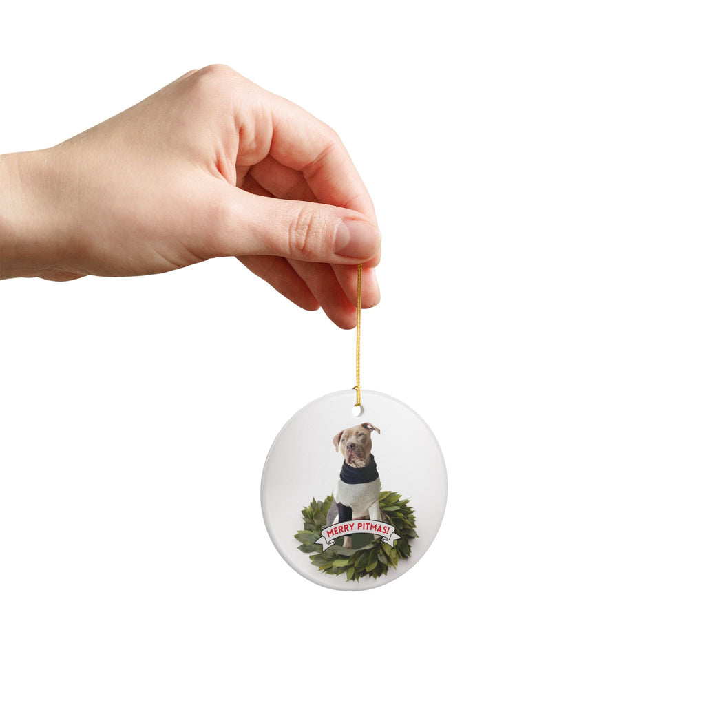 Merry Pitmas Ornament