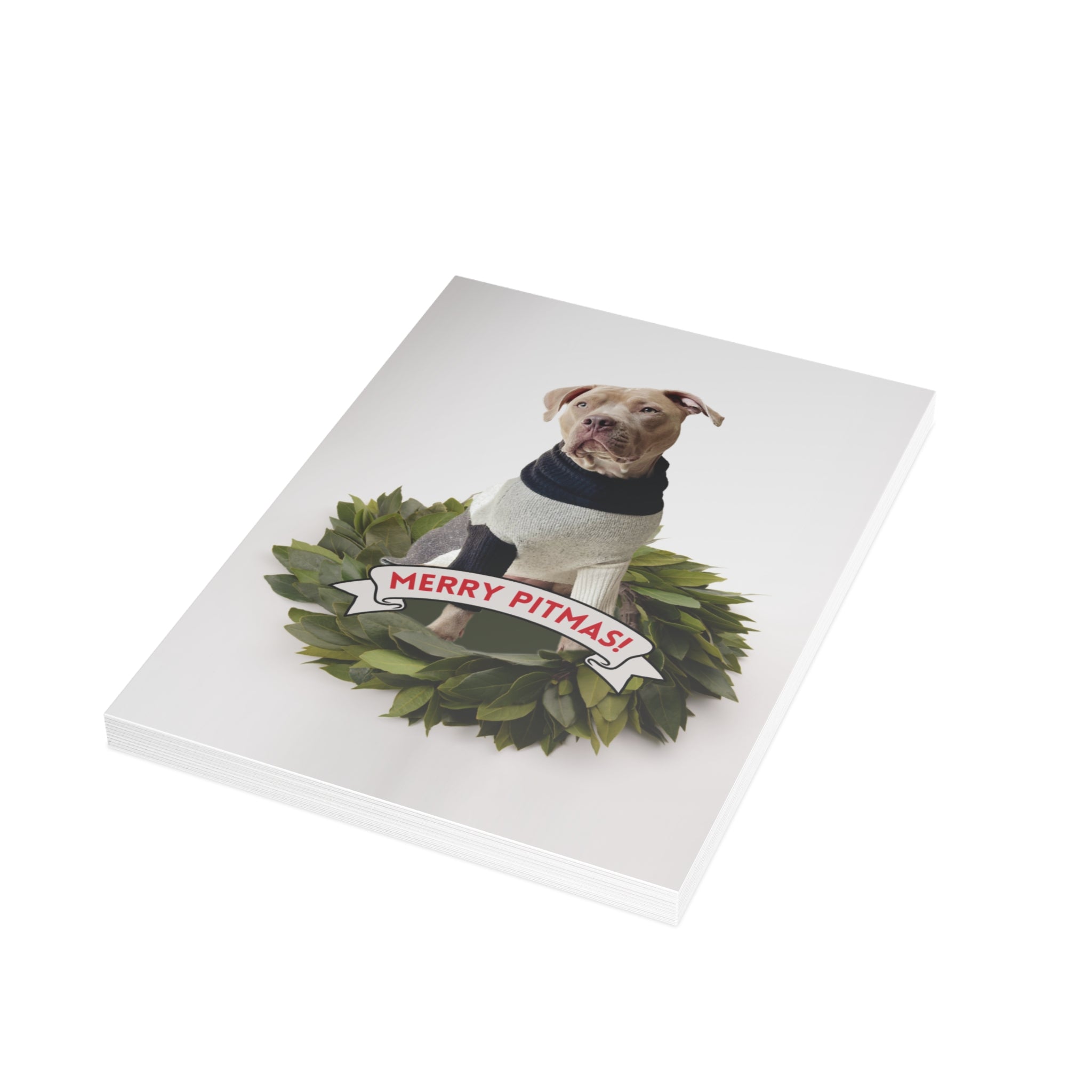 Merry Pitmas Greeting Card