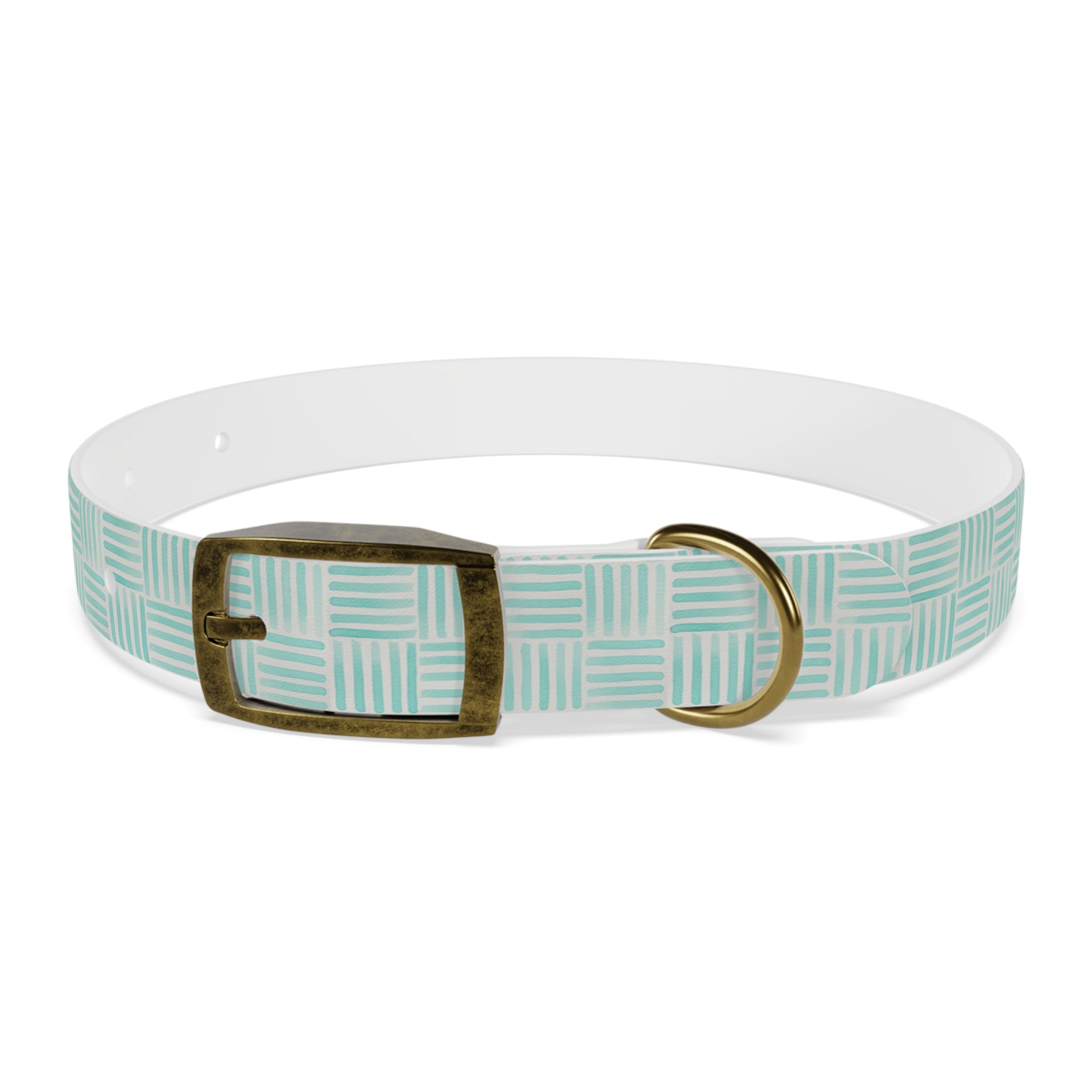 Frosty Weave Dog Collar