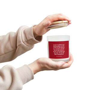 Christmas Trauma Candle, Grandma (11oz)