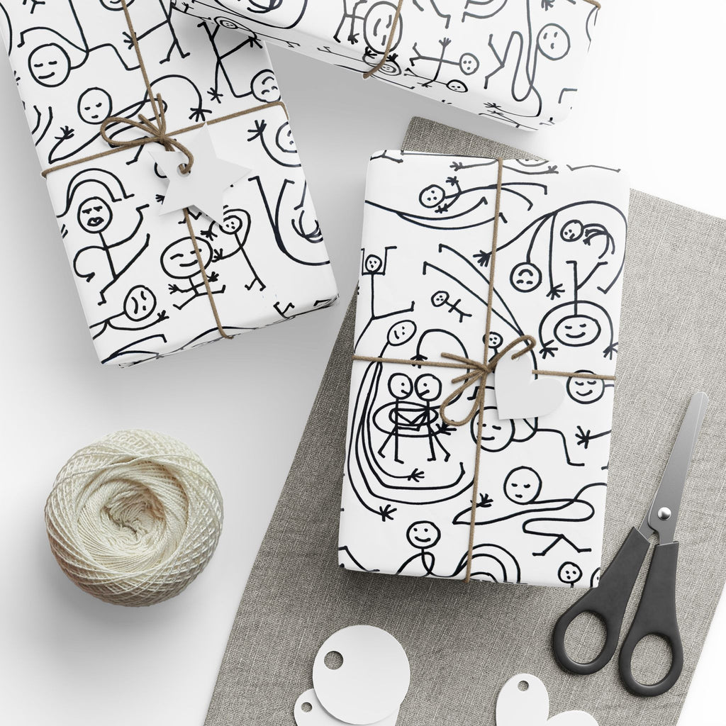 Chaotic Wrapping Paper
