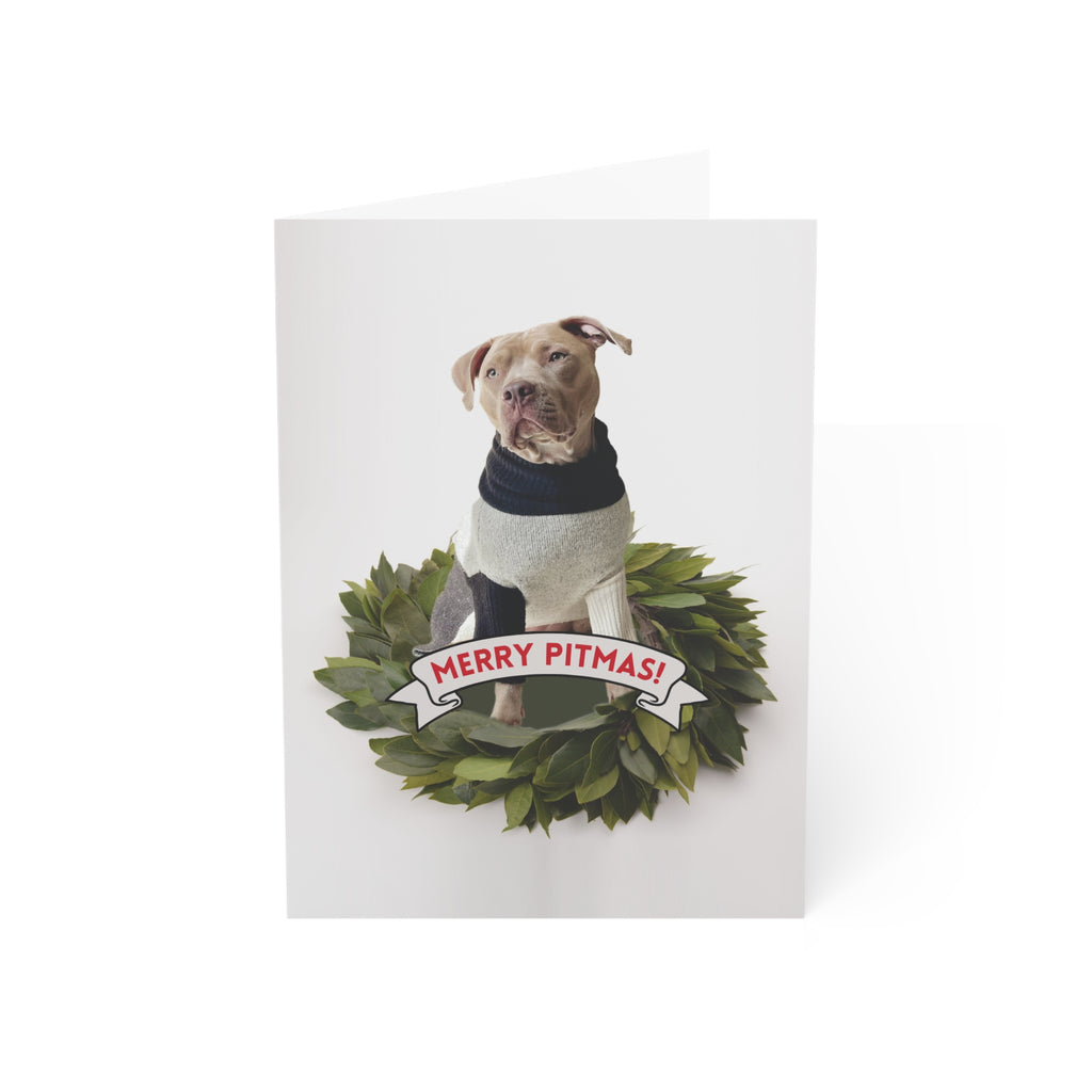 Merry Pitmas Greeting Card