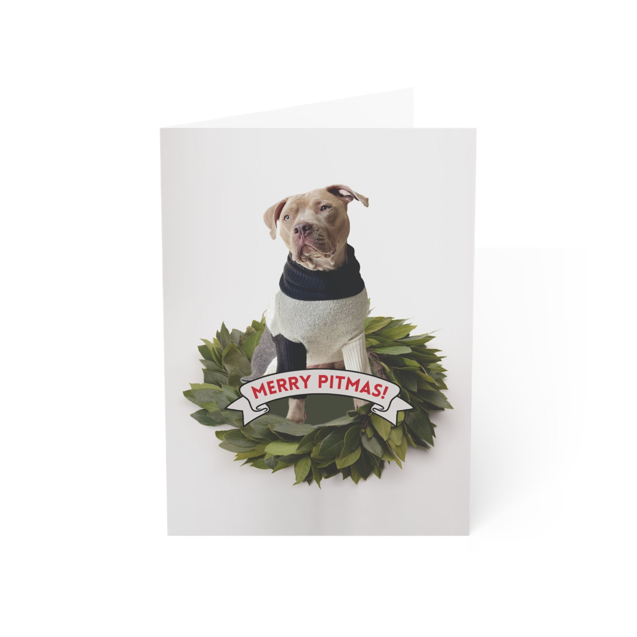 Merry Pitmas Greeting Card