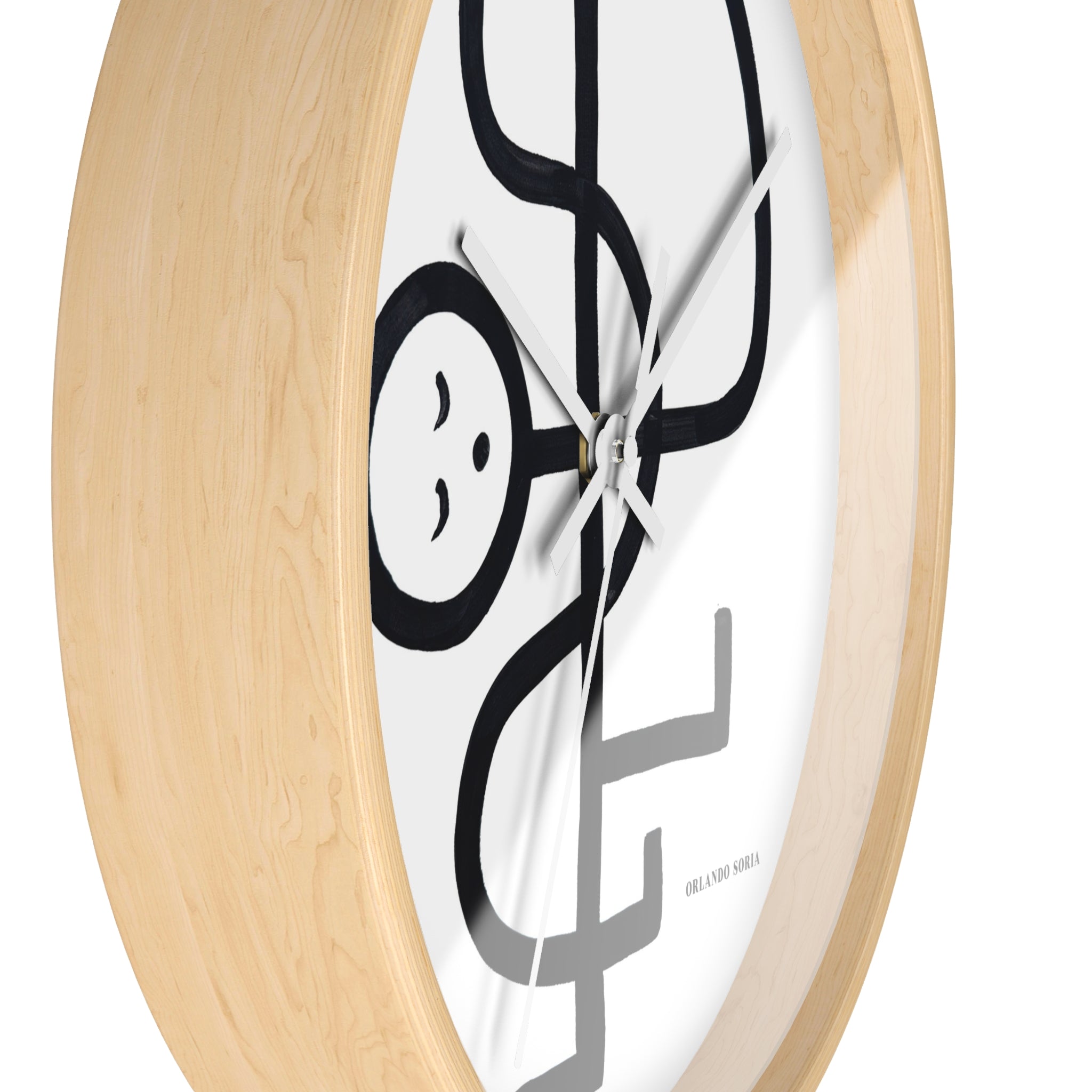 Chaotic Wall Clock