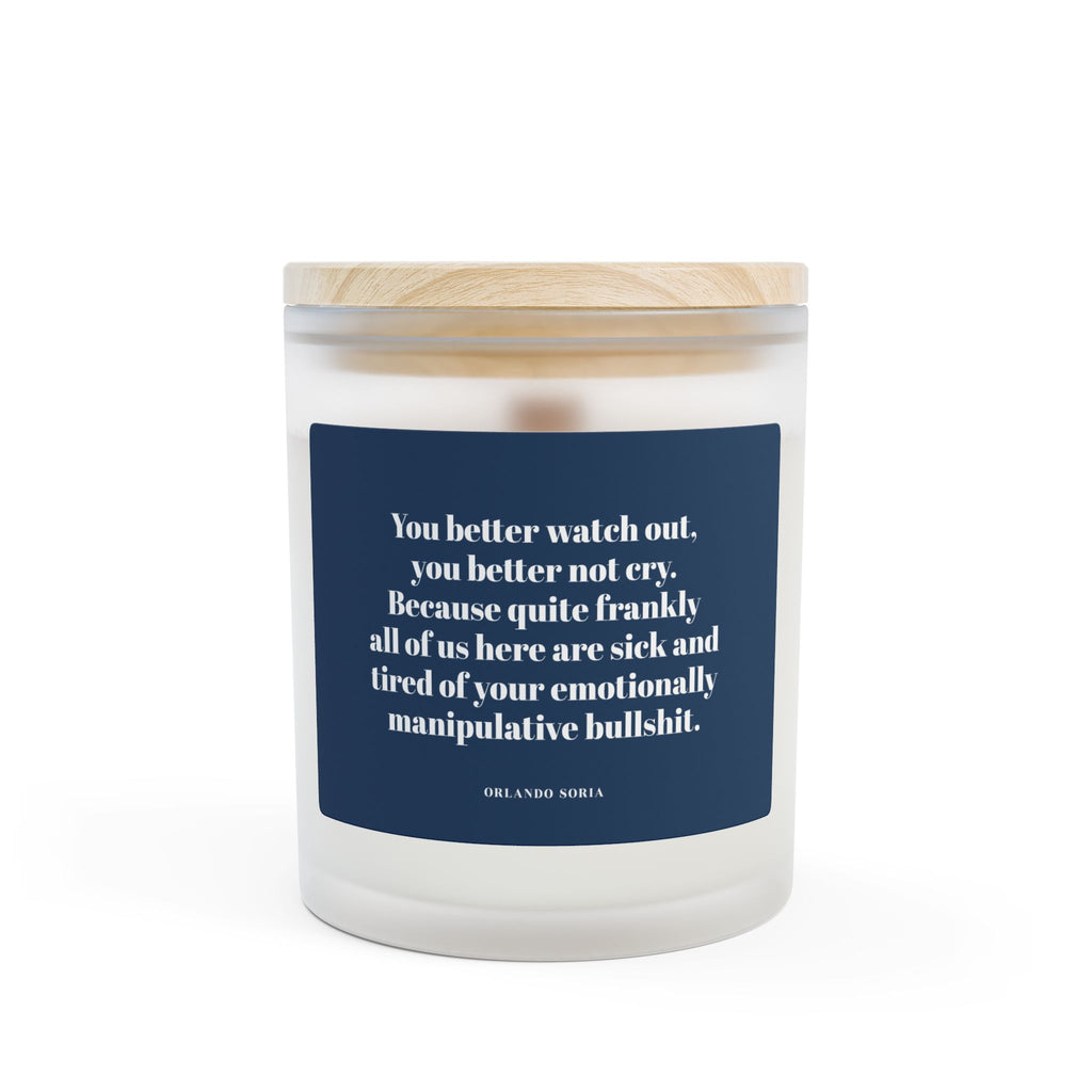 Christmas Trauma Candle, Emotional Manipulation