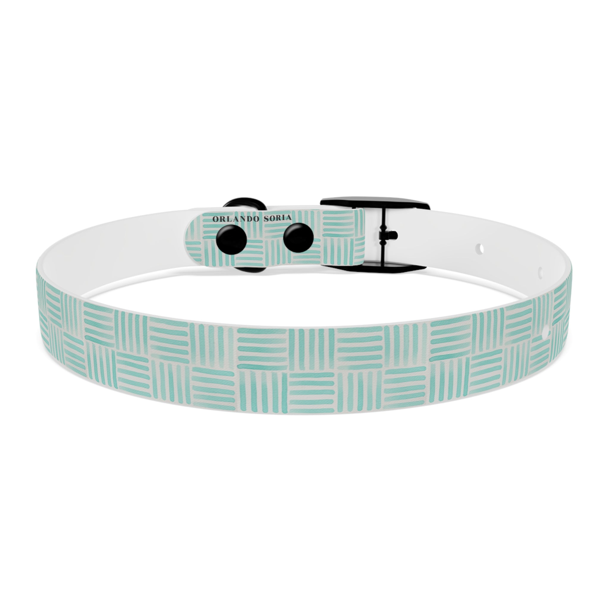 Frosty Weave Dog Collar