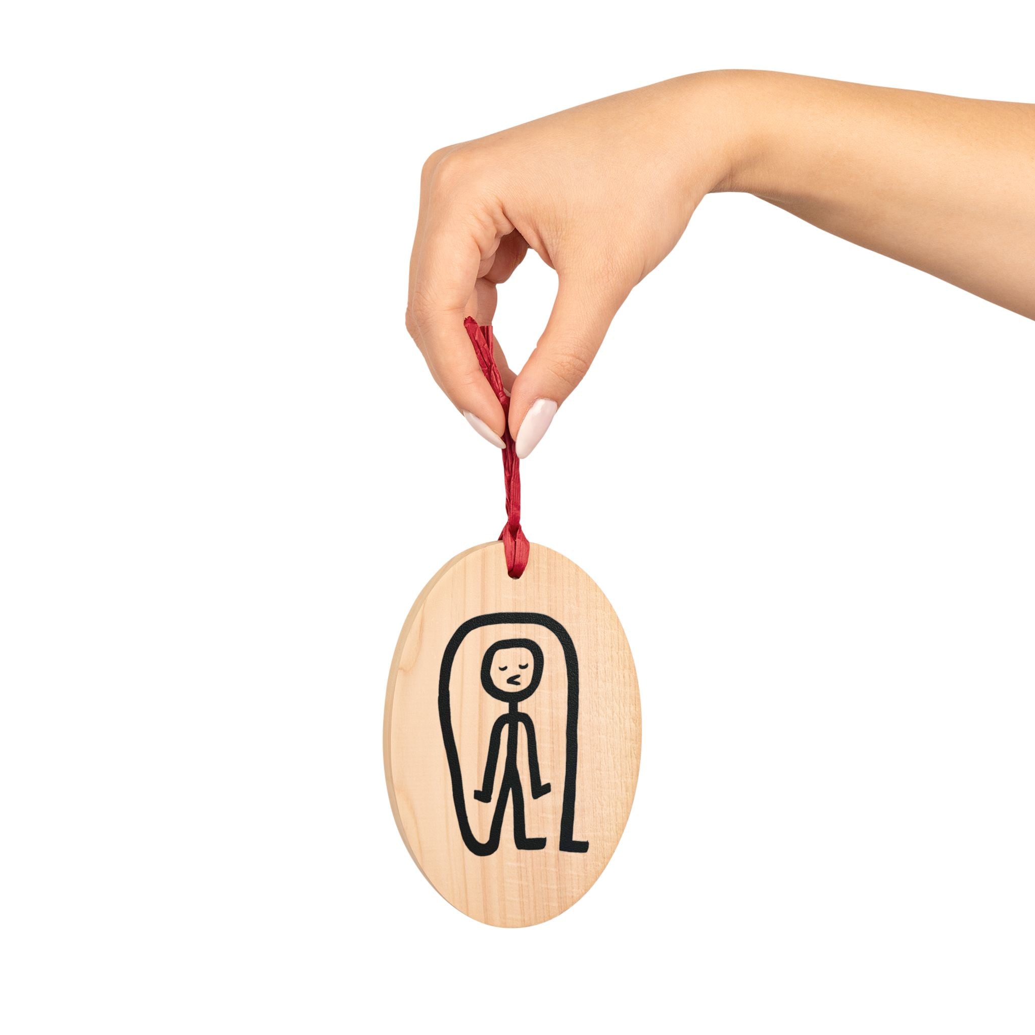 Wiggle People Ornament, My Leg Is Too Big