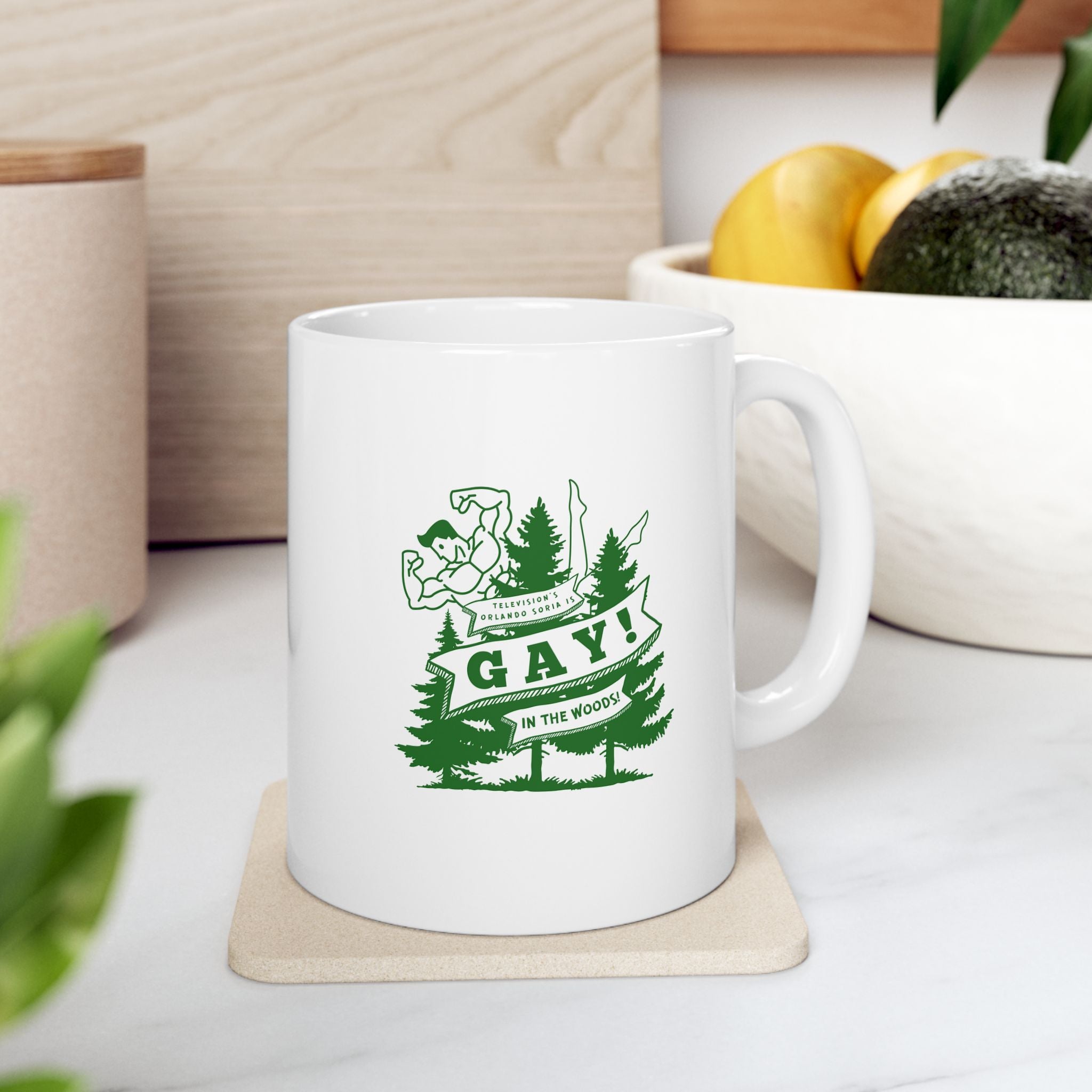 Gay In The Woods Gay Mug