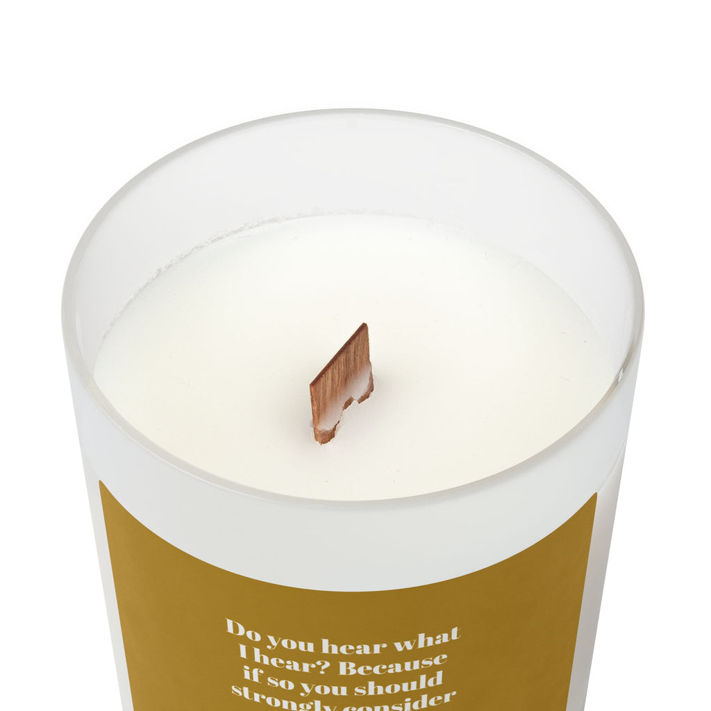Christmas Trauma Candle, Do You Hear What I Hear?