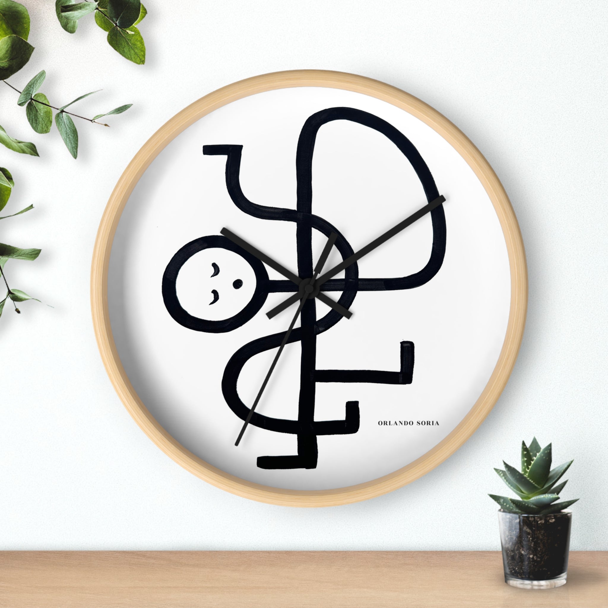Chaotic Wall Clock
