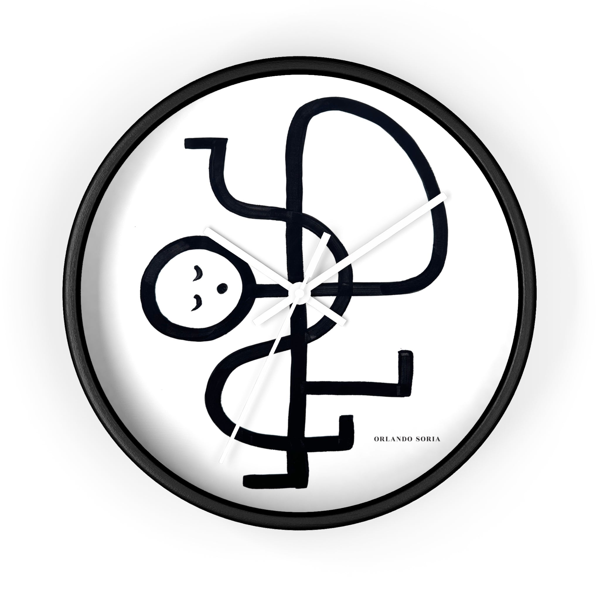 Chaotic Wall Clock