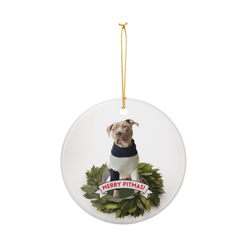 Merry Pitmas Ornament