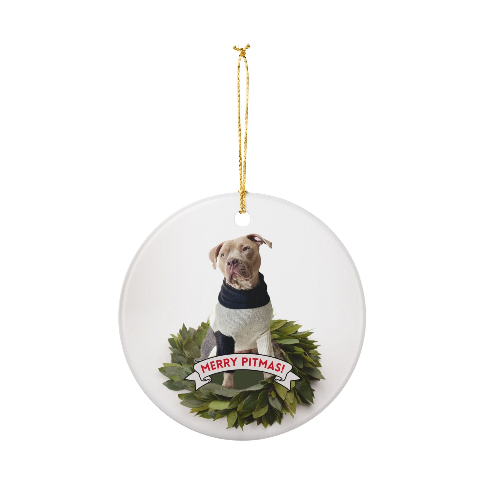 Merry Pitmas Ornament