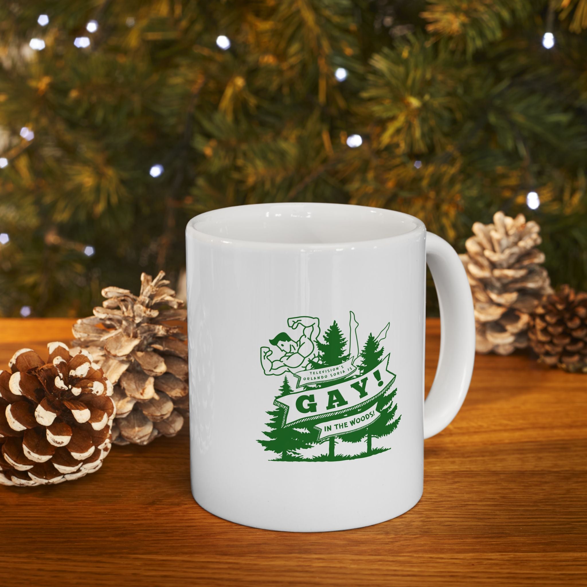 Gay In The Woods Gay Mug