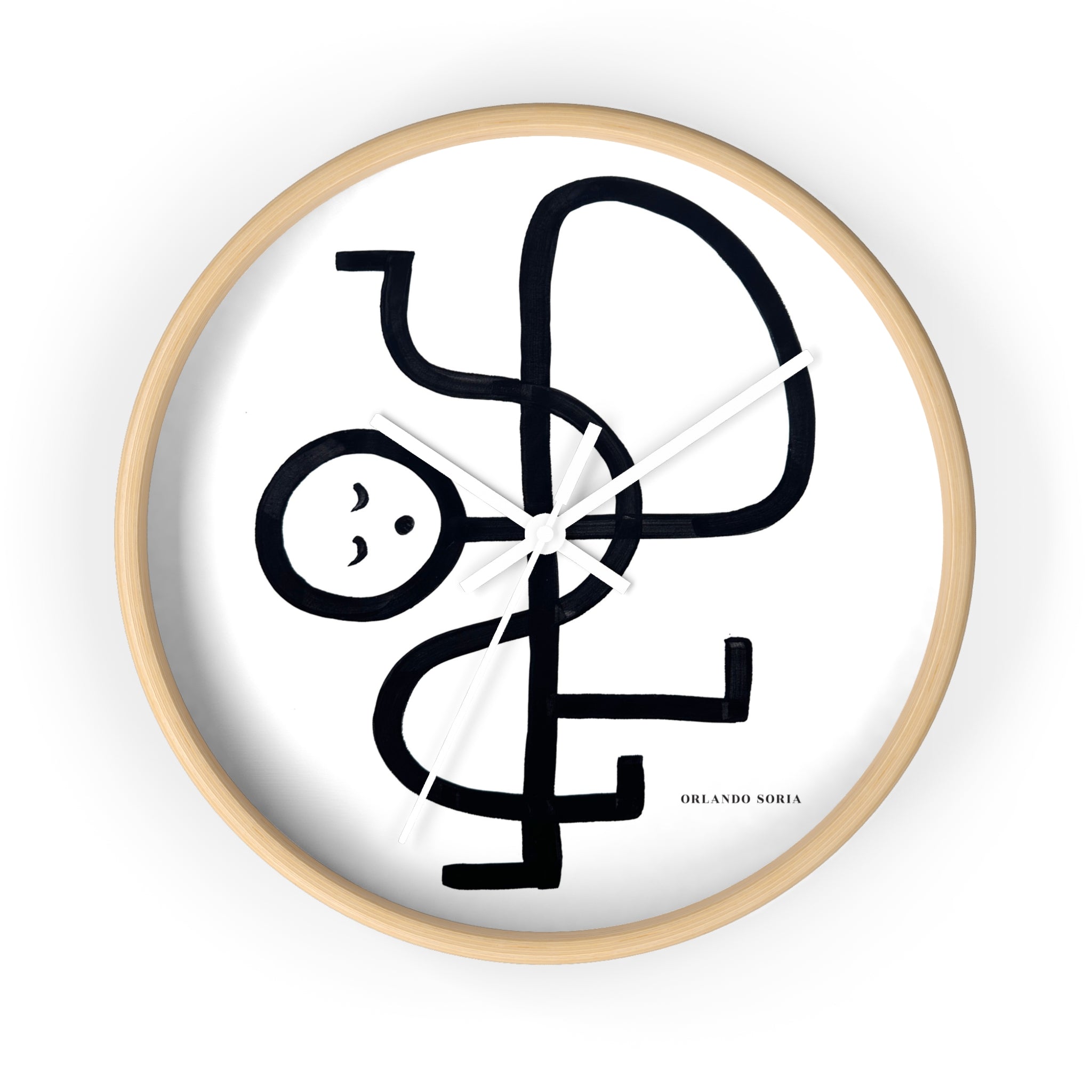 Chaotic Wall Clock