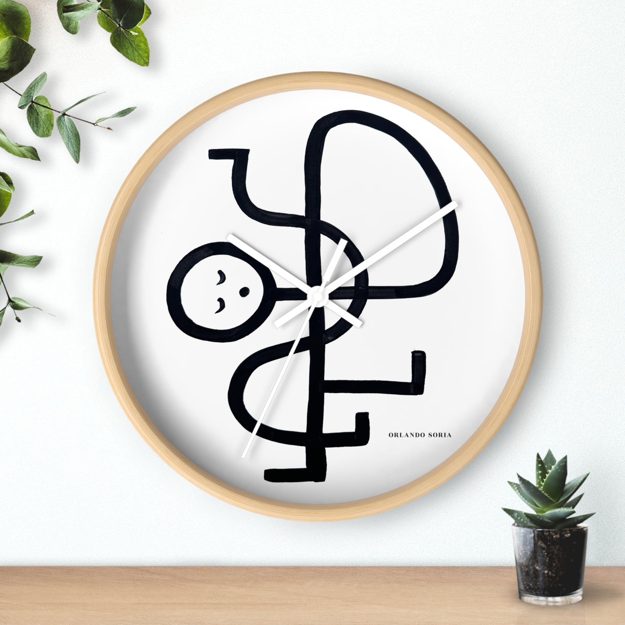 Chaotic Wall Clock