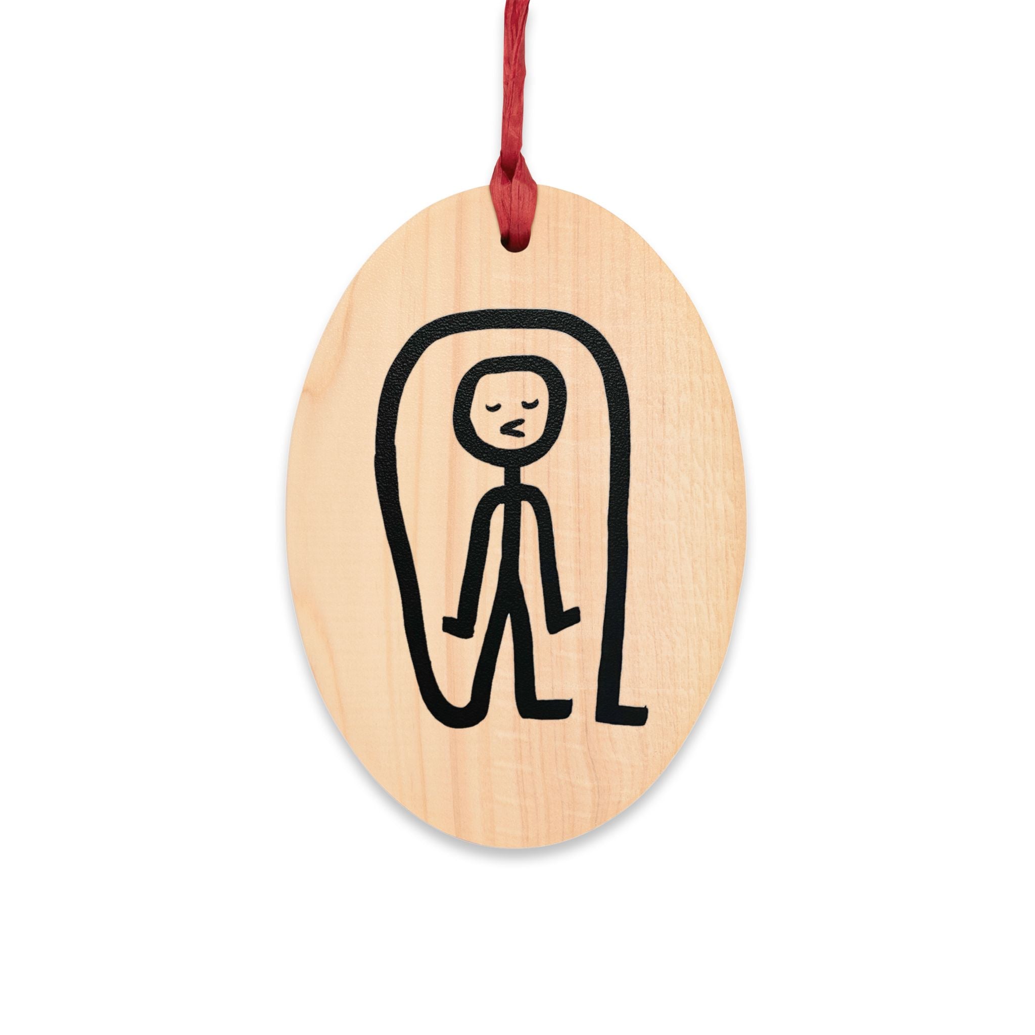 Wiggle People Ornament, My Leg Is Too Big