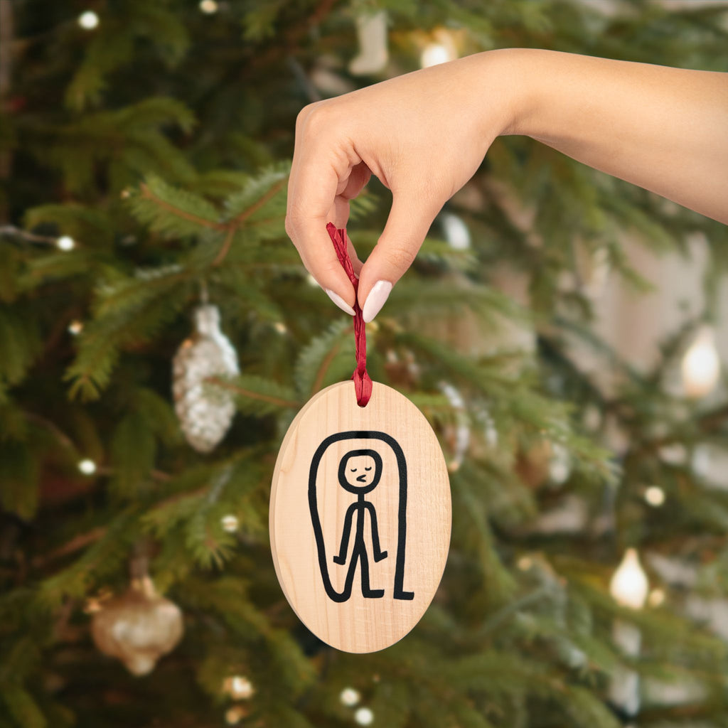 Wiggle People Ornament, My Leg Is Too Big