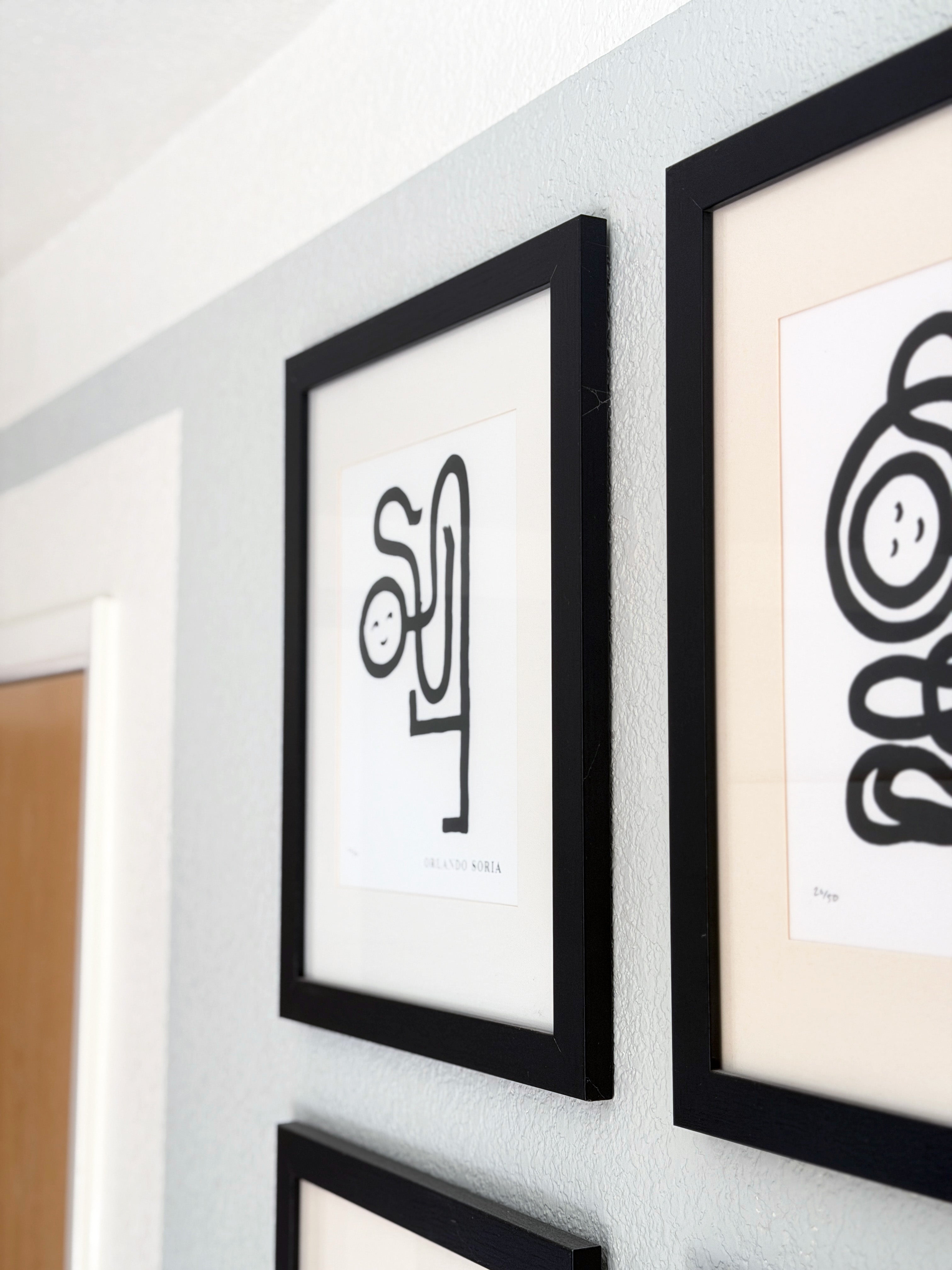 "I Drew My Feelings" Framed Set of 12 Limited Edition Prints